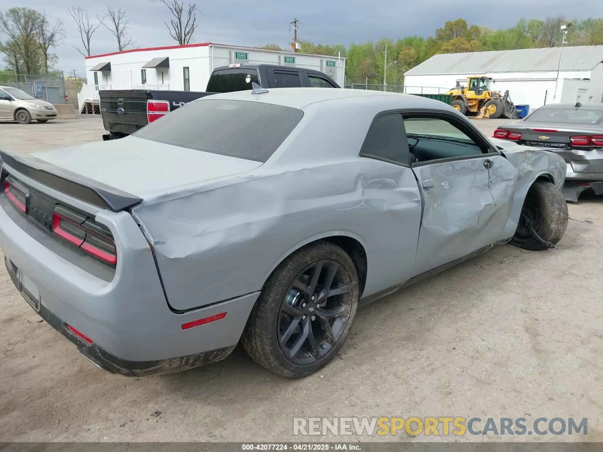 4 Photograph of a damaged car 2C3CDZAG0MH567865 DODGE CHALLENGER 2021