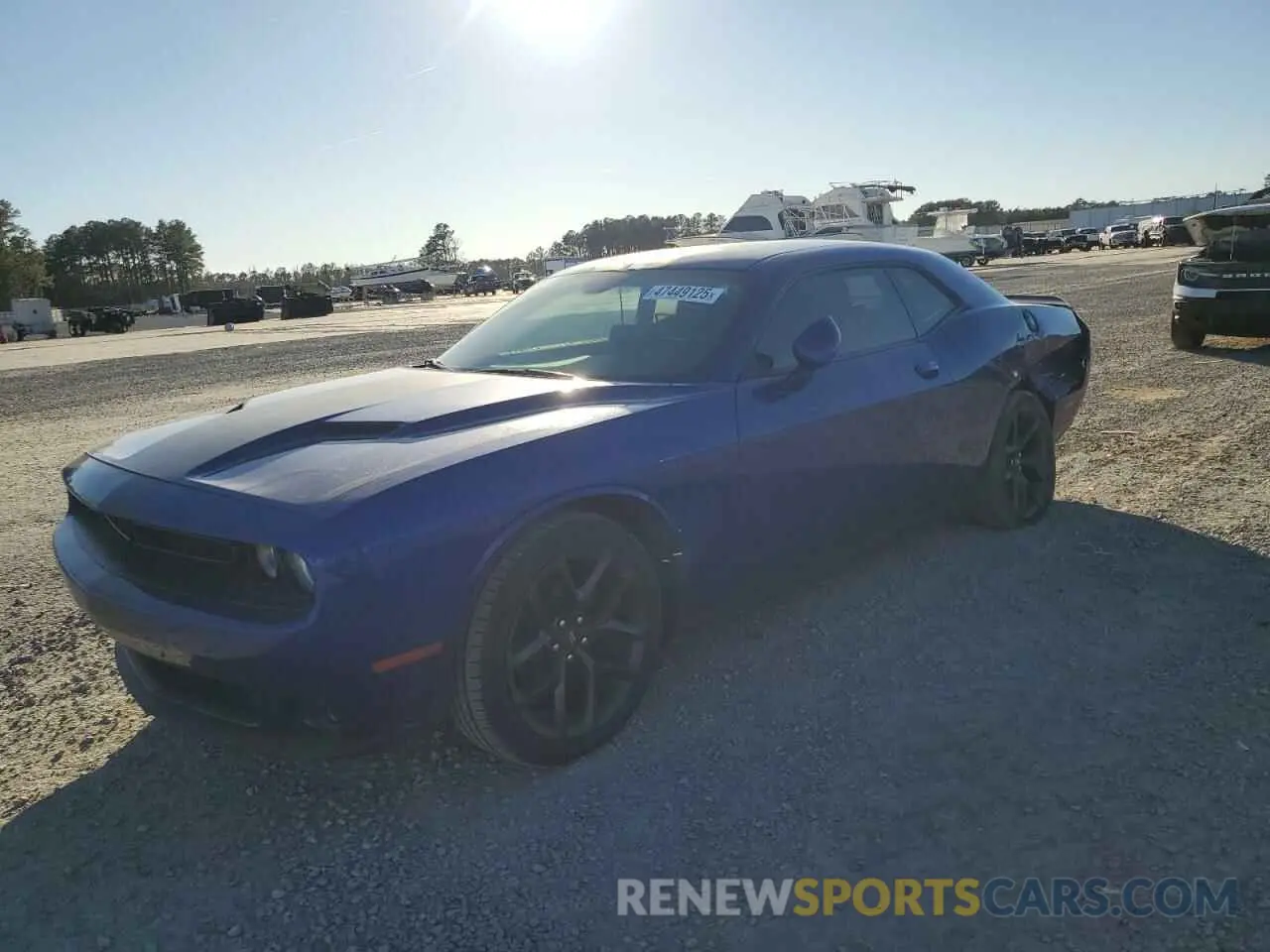1 Photograph of a damaged car 2C3CDZAG0MH610939 DODGE CHALLENGER 2021