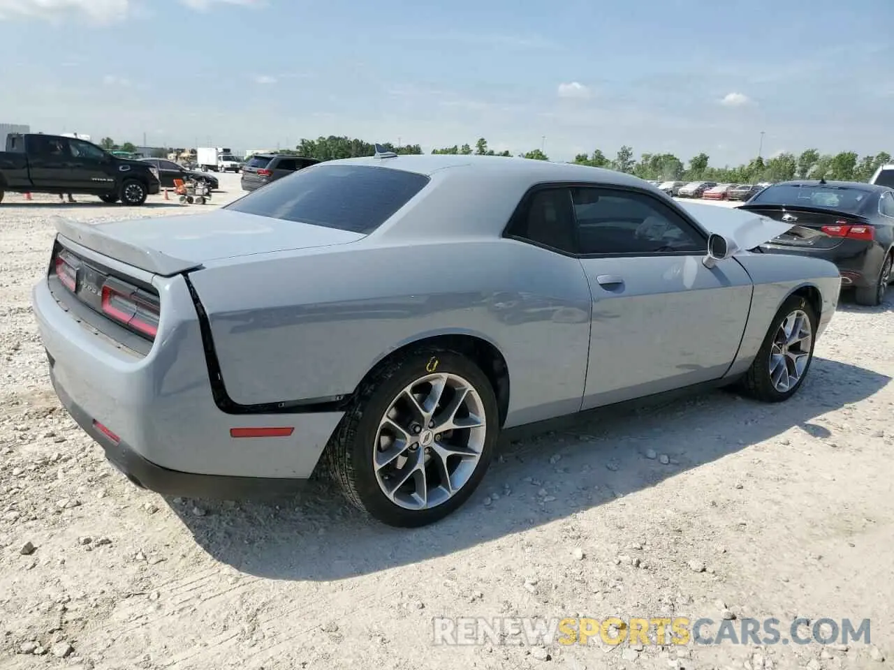3 Photograph of a damaged car 2C3CDZAG0MH614098 DODGE CHALLENGER 2021