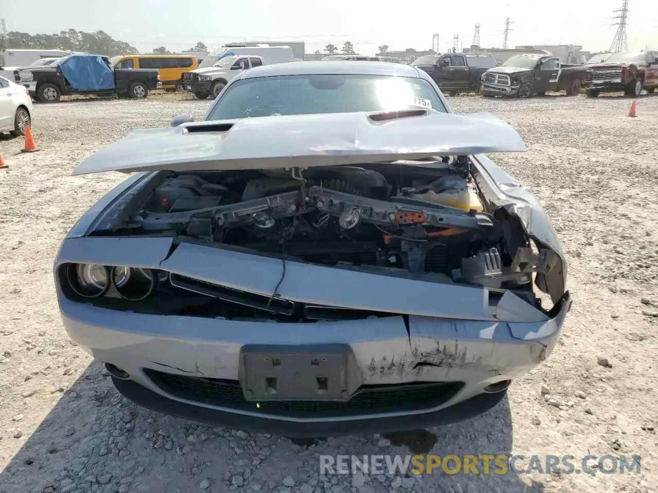 5 Photograph of a damaged car 2C3CDZAG0MH614098 DODGE CHALLENGER 2021