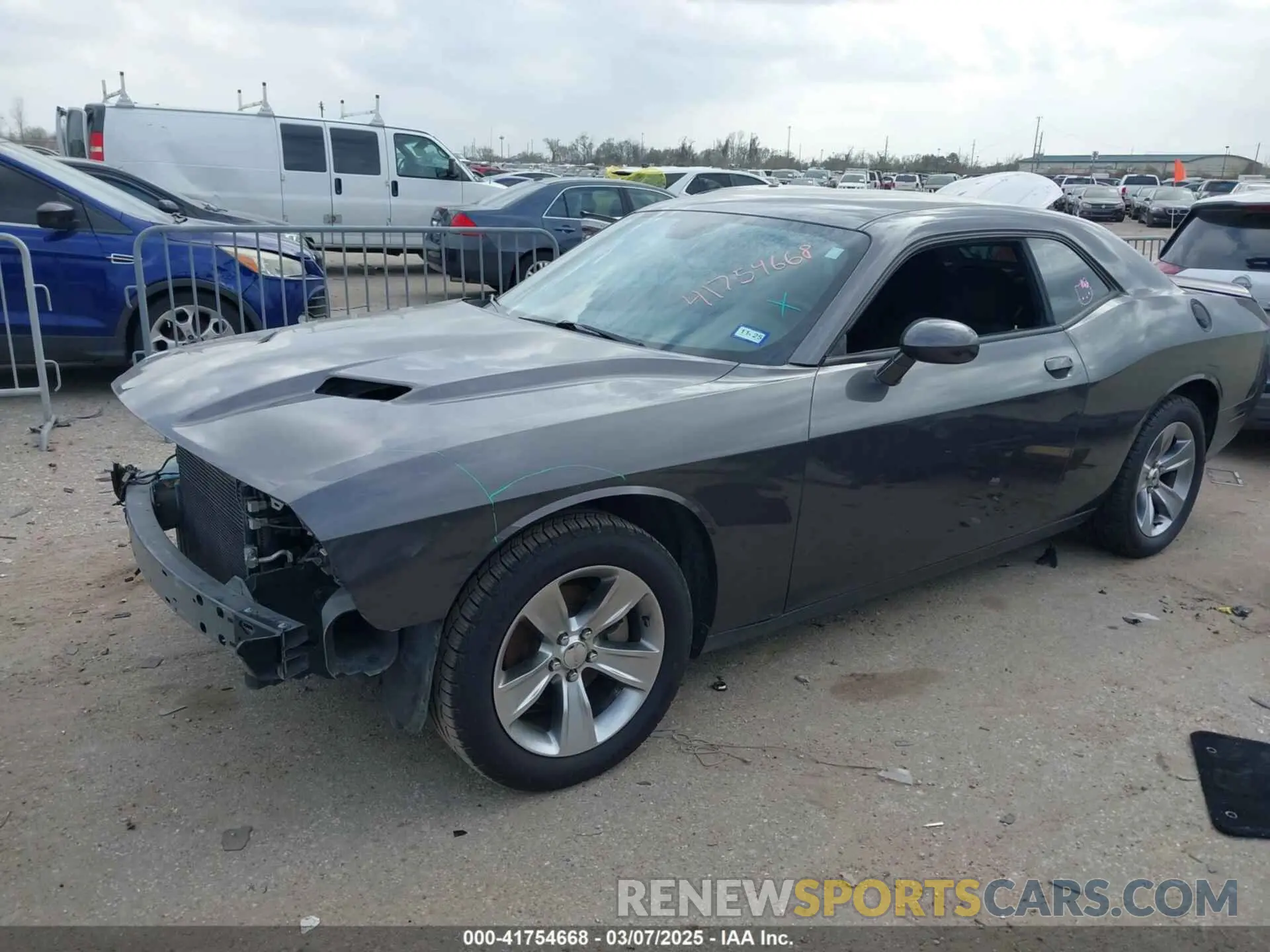2 Photograph of a damaged car 2C3CDZAG0MH635193 DODGE CHALLENGER 2021