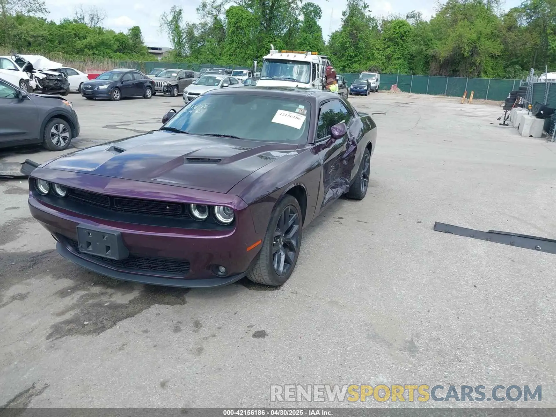 2 Photograph of a damaged car 2C3CDZAG1MH514057 DODGE CHALLENGER 2021