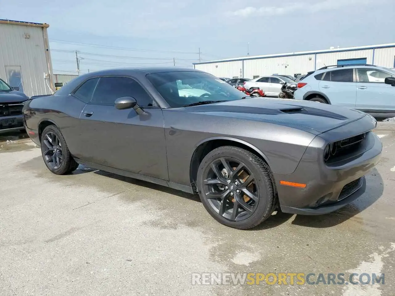 4 Photograph of a damaged car 2C3CDZAG1MH552288 DODGE CHALLENGER 2021