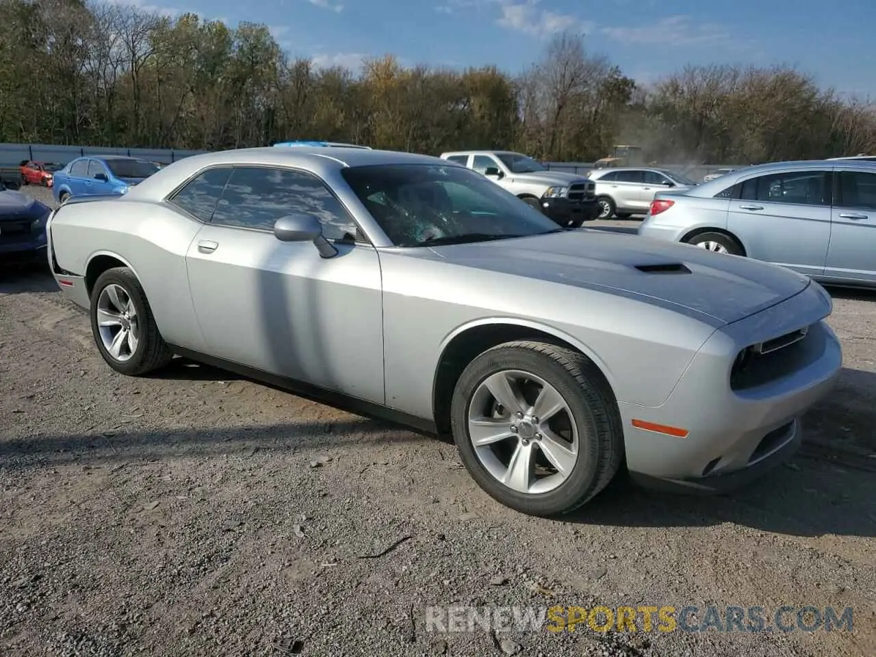 4 Photograph of a damaged car 2C3CDZAG1MH571679 DODGE CHALLENGER 2021