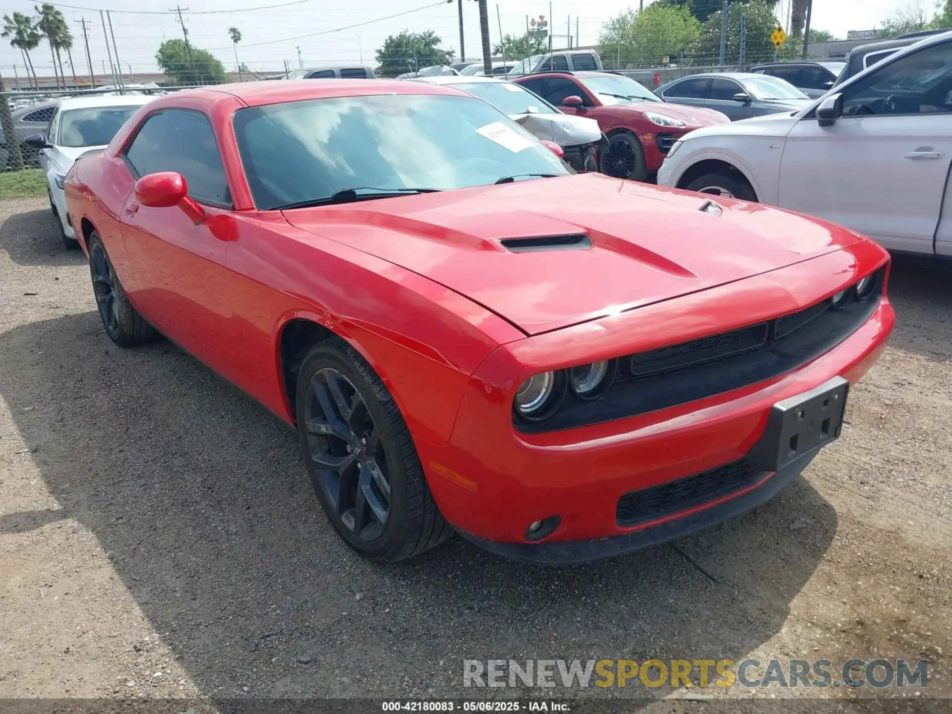 1 Photograph of a damaged car 2C3CDZAG1MH676206 DODGE CHALLENGER 2021