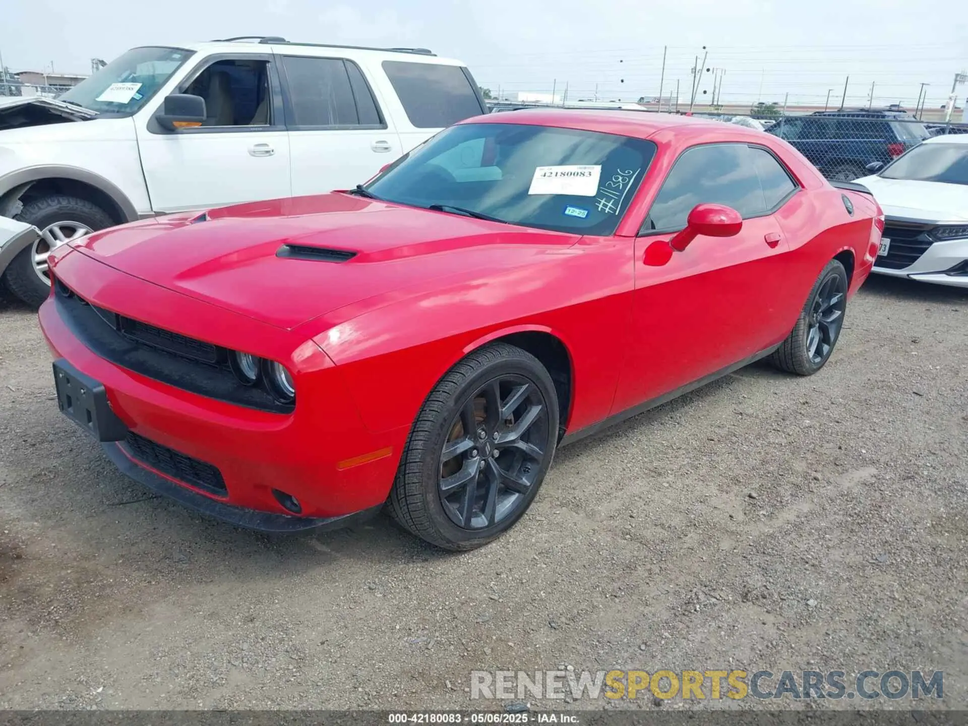 2 Photograph of a damaged car 2C3CDZAG1MH676206 DODGE CHALLENGER 2021