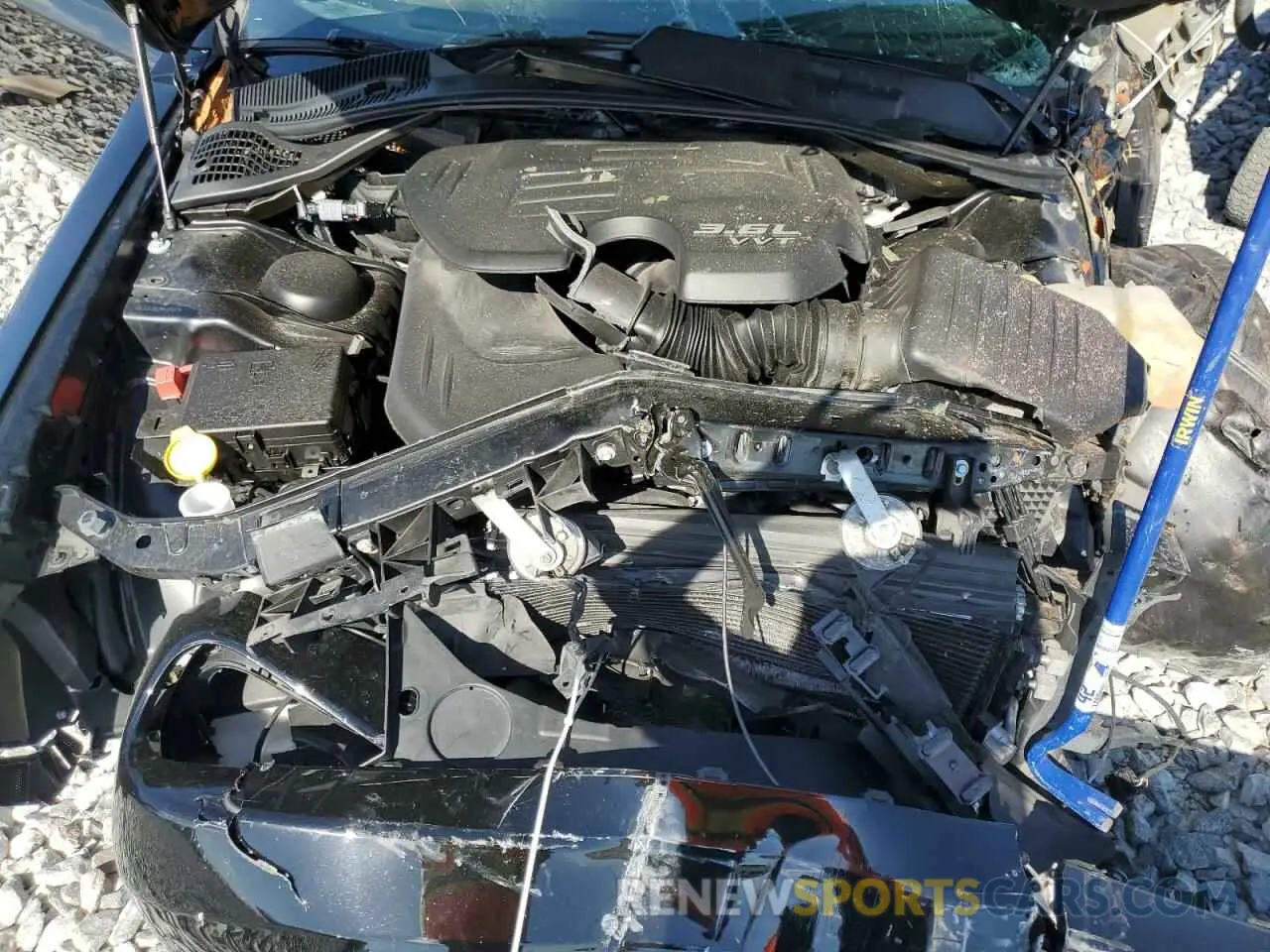 11 Photograph of a damaged car 2C3CDZAG2MH505643 DODGE CHALLENGER 2021