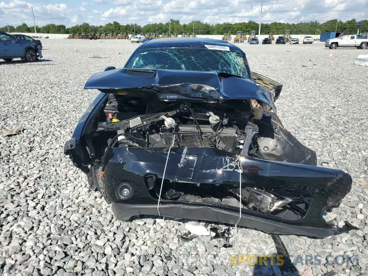 5 Photograph of a damaged car 2C3CDZAG2MH505643 DODGE CHALLENGER 2021