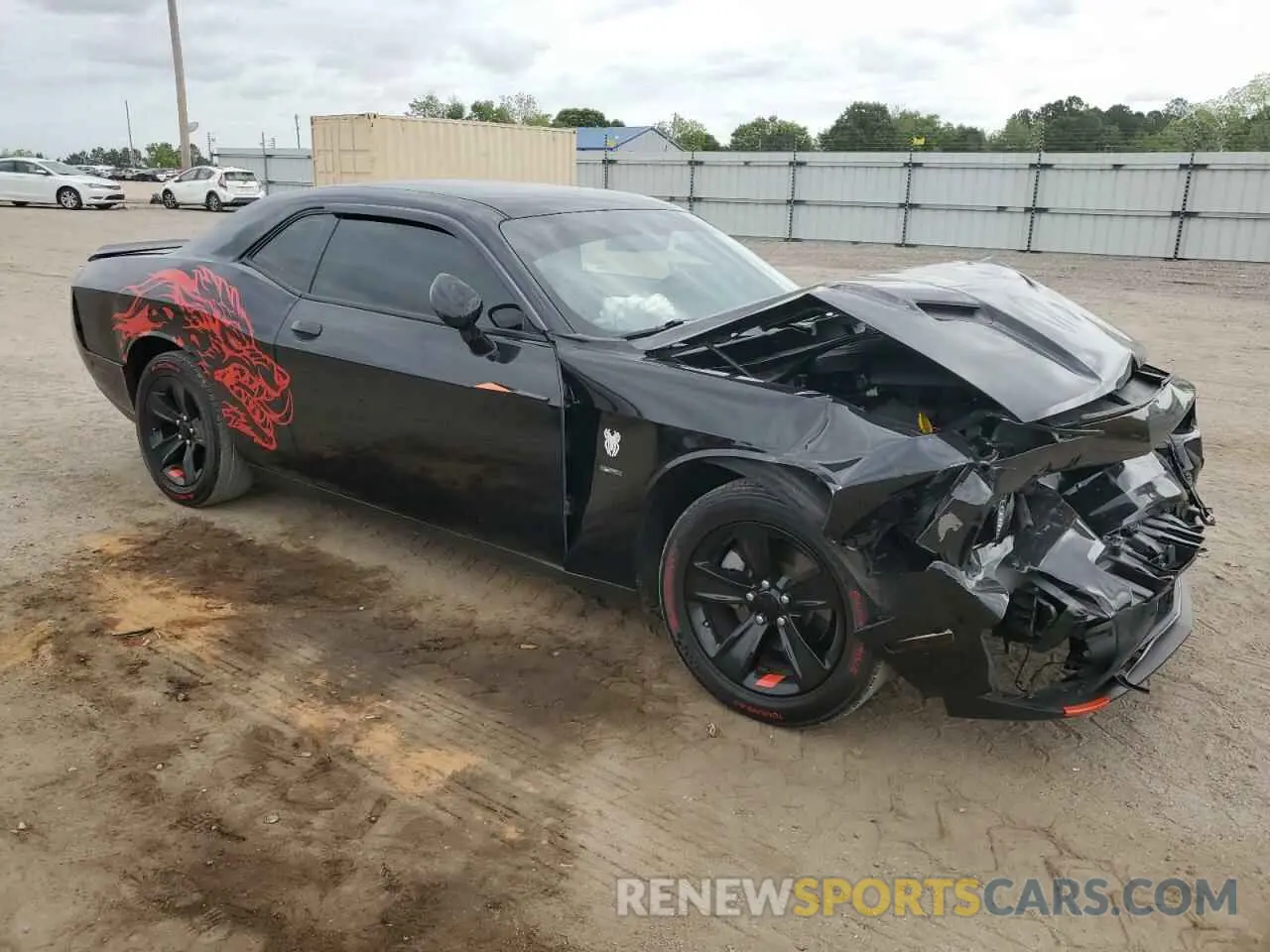 4 Photograph of a damaged car 2C3CDZAG2MH547021 DODGE CHALLENGER 2021