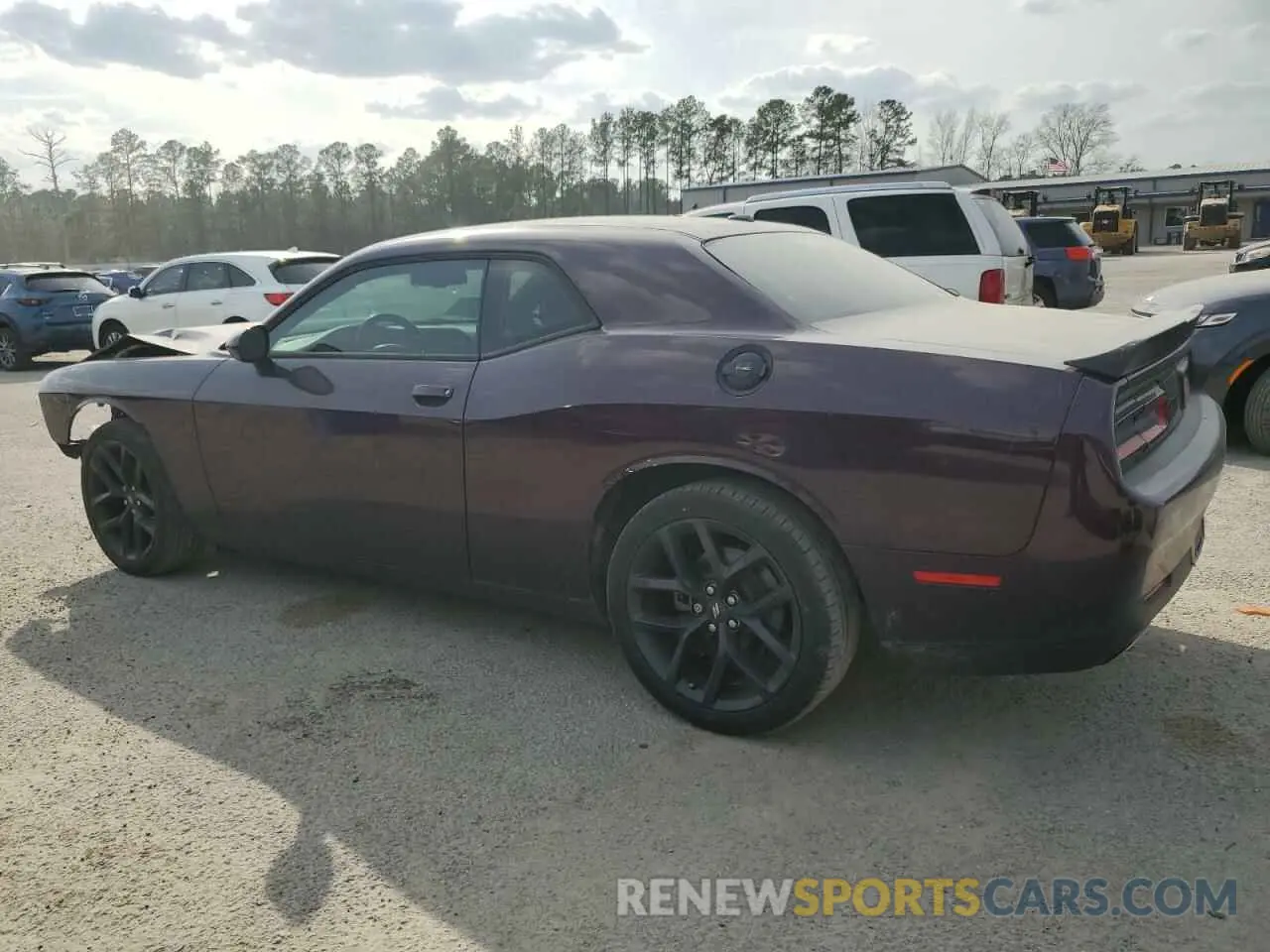 2 Photograph of a damaged car 2C3CDZAG2MH603328 DODGE CHALLENGER 2021