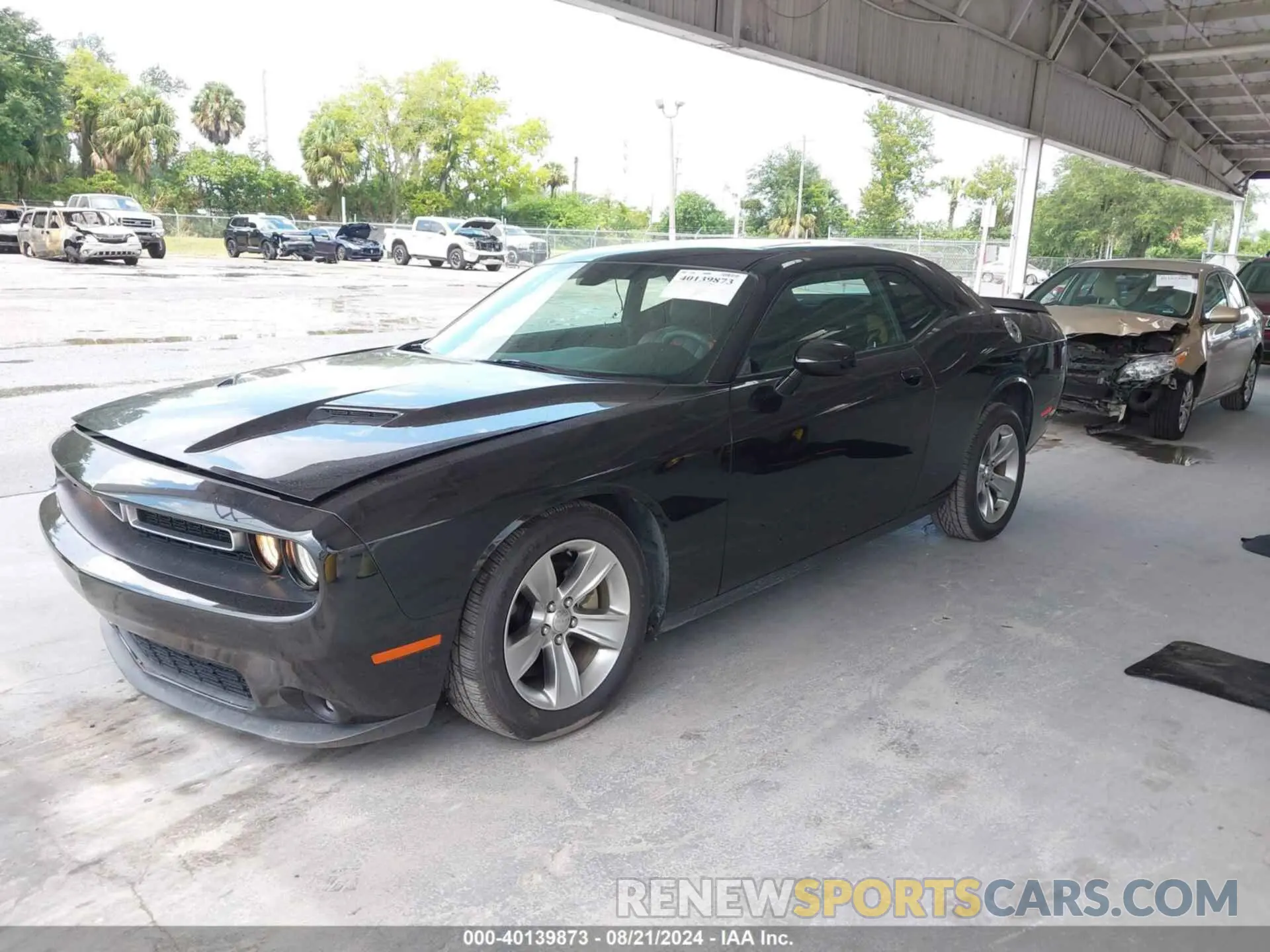 2 Photograph of a damaged car 2C3CDZAG2MH627225 DODGE CHALLENGER 2021