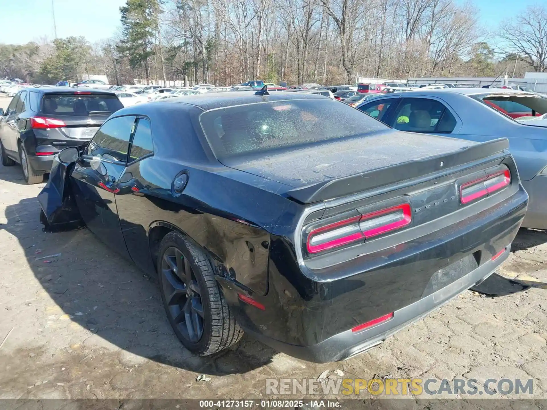 3 Photograph of a damaged car 2C3CDZAG3MH517686 DODGE CHALLENGER 2021