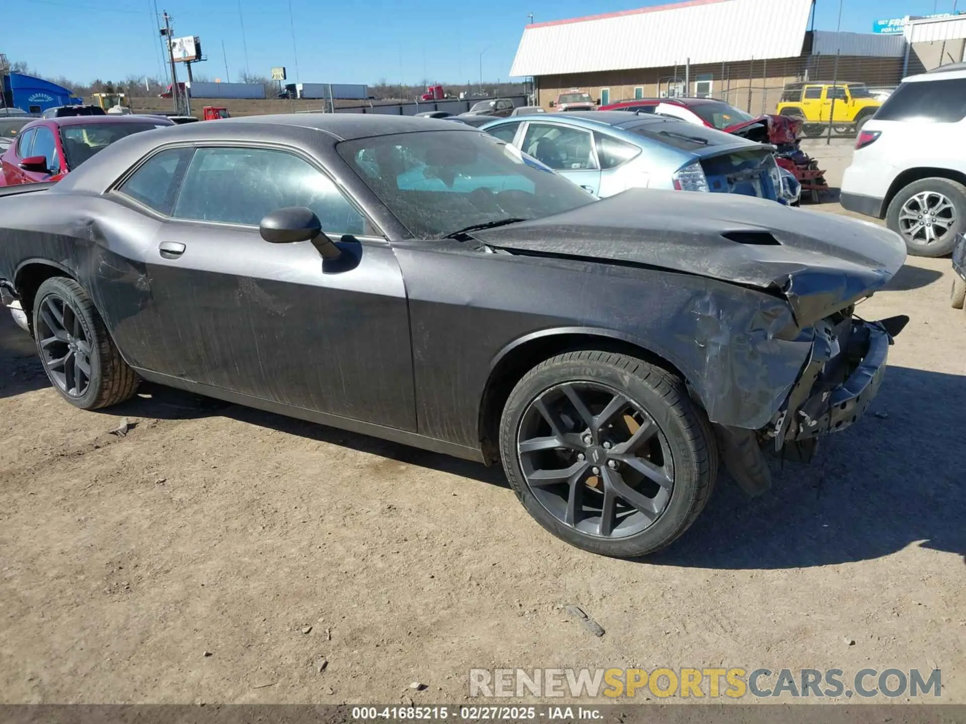 1 Photograph of a damaged car 2C3CDZAG4MH568307 DODGE CHALLENGER 2021