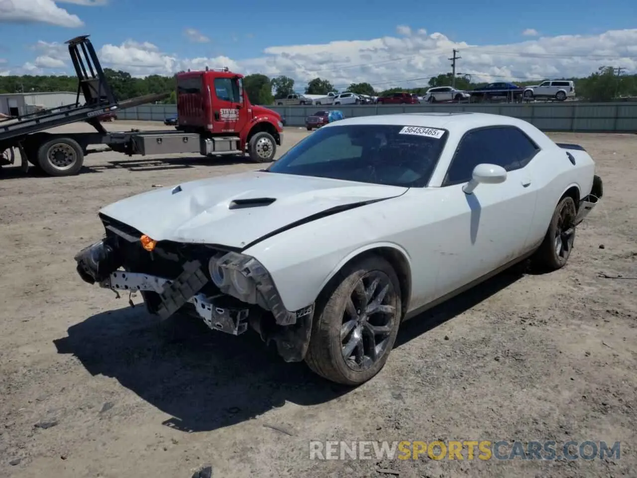 1 Photograph of a damaged car 2C3CDZAG4MH572843 DODGE CHALLENGER 2021