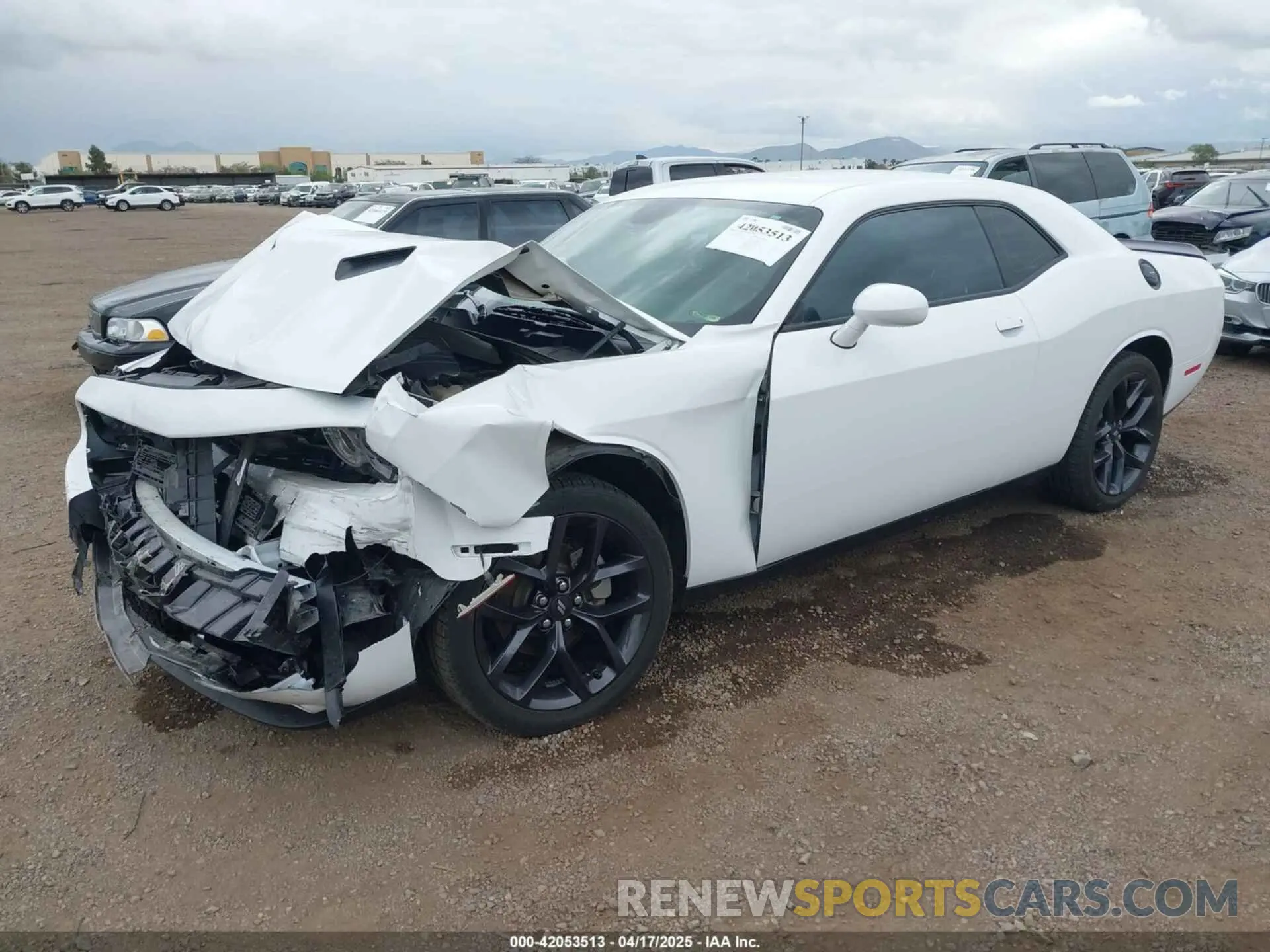 2 Photograph of a damaged car 2C3CDZAG4MH646245 DODGE CHALLENGER 2021