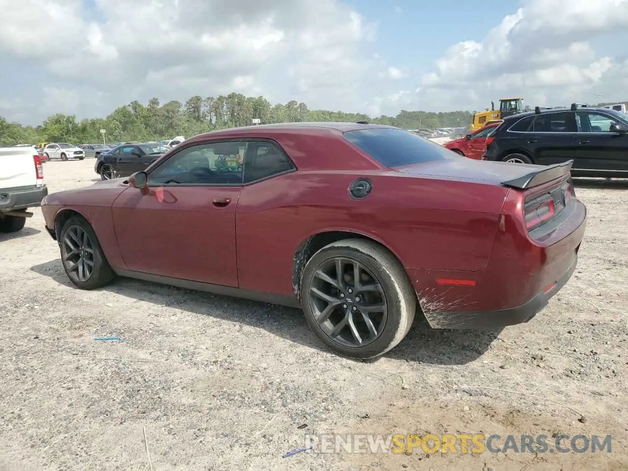 2 Photograph of a damaged car 2C3CDZAG5MH513722 DODGE CHALLENGER 2021