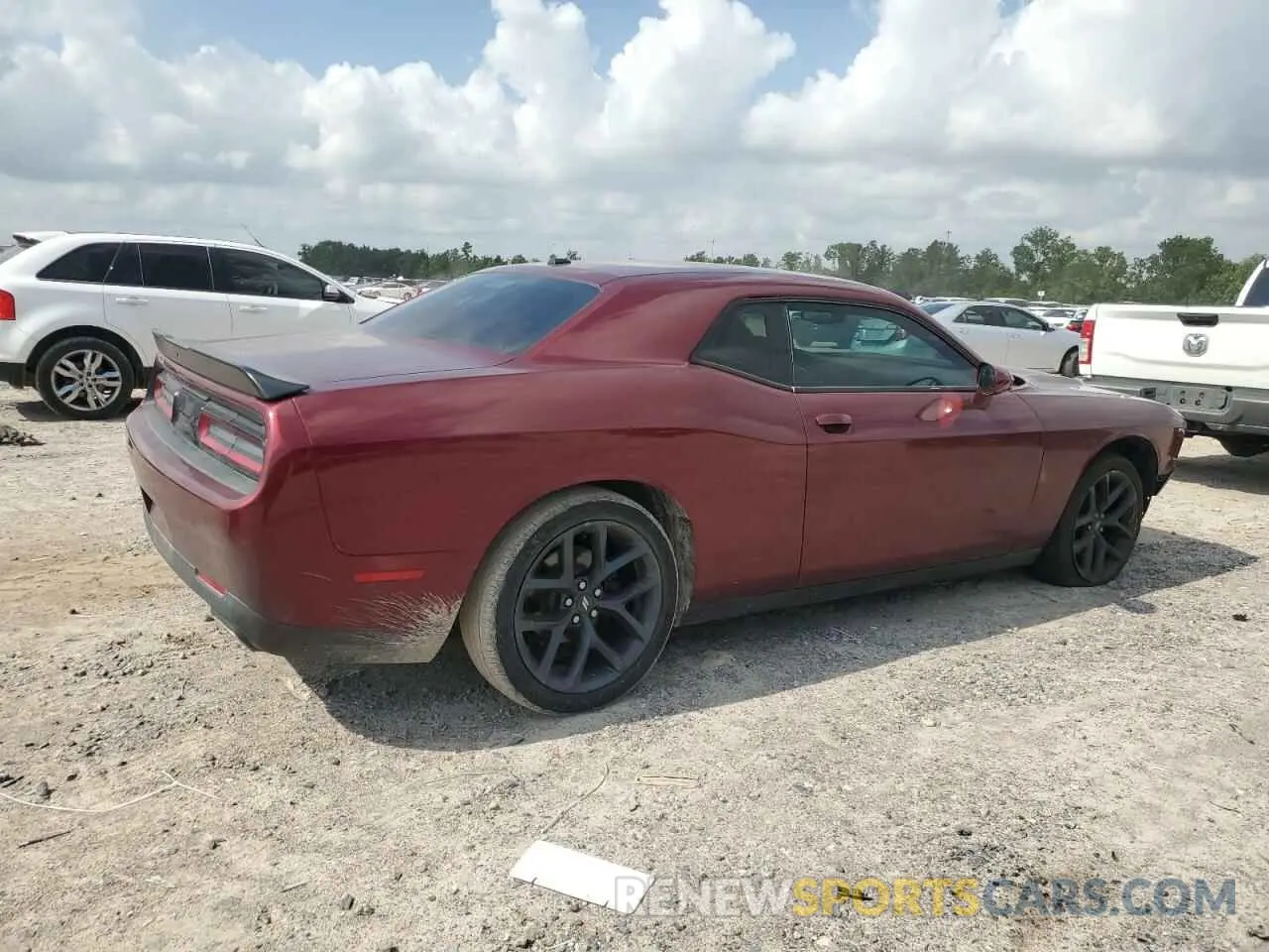 3 Photograph of a damaged car 2C3CDZAG5MH513722 DODGE CHALLENGER 2021