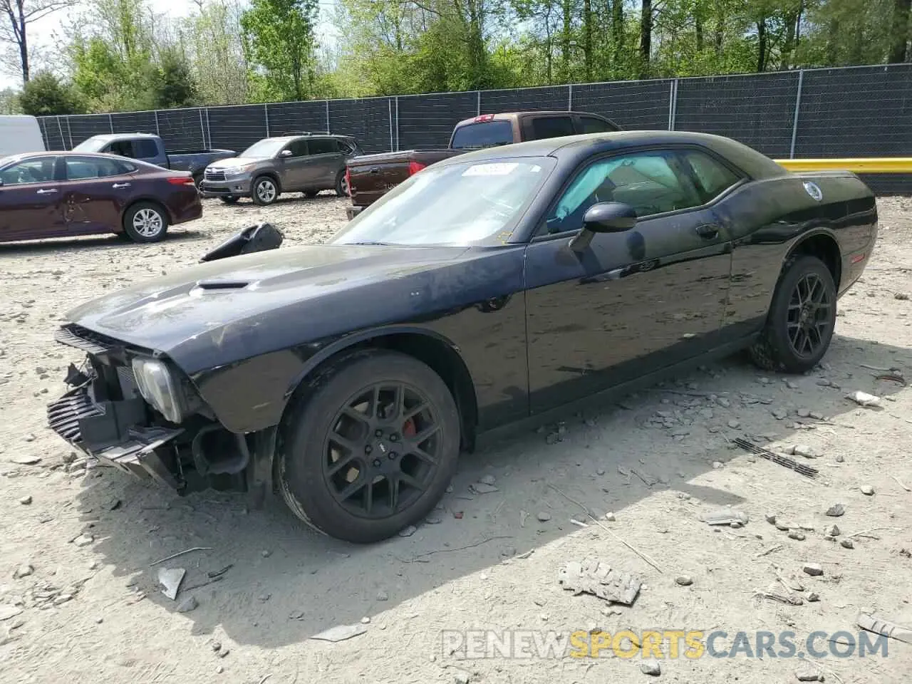 1 Photograph of a damaged car 2C3CDZAG5MH524557 DODGE CHALLENGER 2021