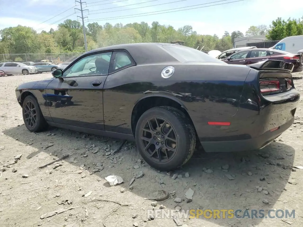 2 Photograph of a damaged car 2C3CDZAG5MH524557 DODGE CHALLENGER 2021