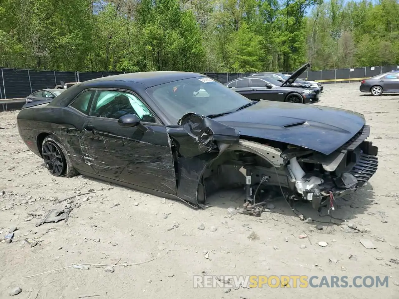 4 Photograph of a damaged car 2C3CDZAG5MH524557 DODGE CHALLENGER 2021