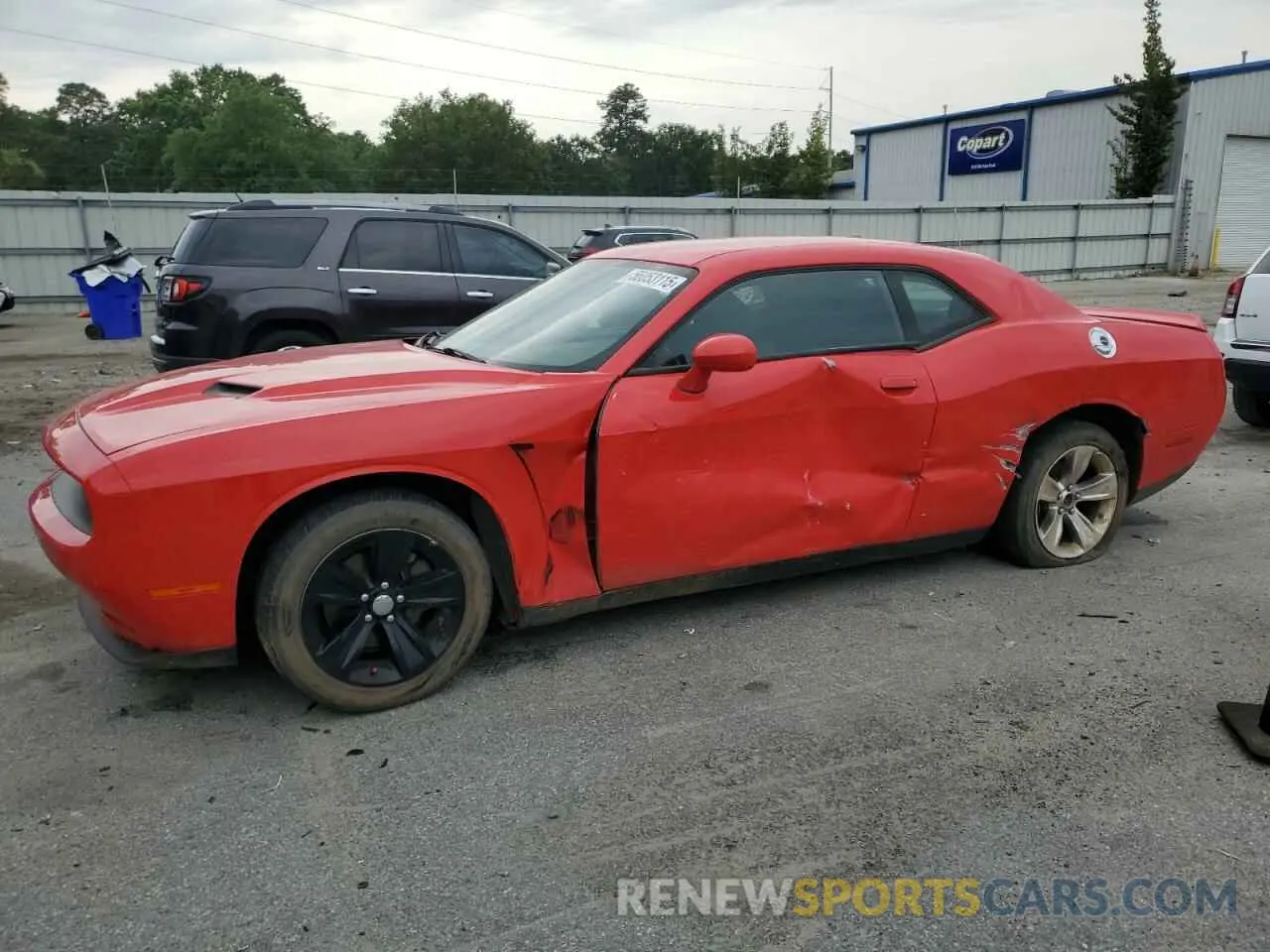 1 Photograph of a damaged car 2C3CDZAG5MH536286 DODGE CHALLENGER 2021