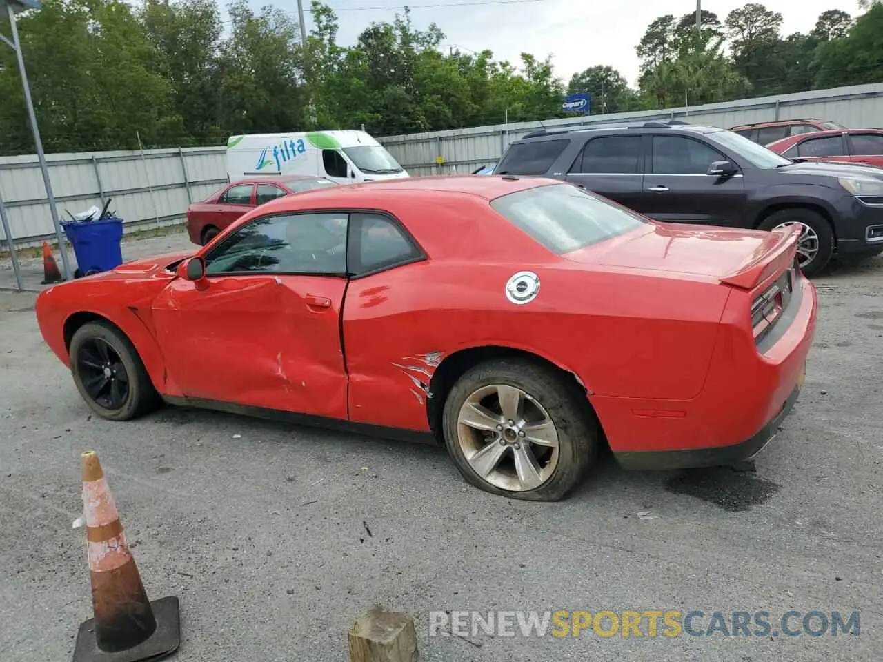 2 Photograph of a damaged car 2C3CDZAG5MH536286 DODGE CHALLENGER 2021