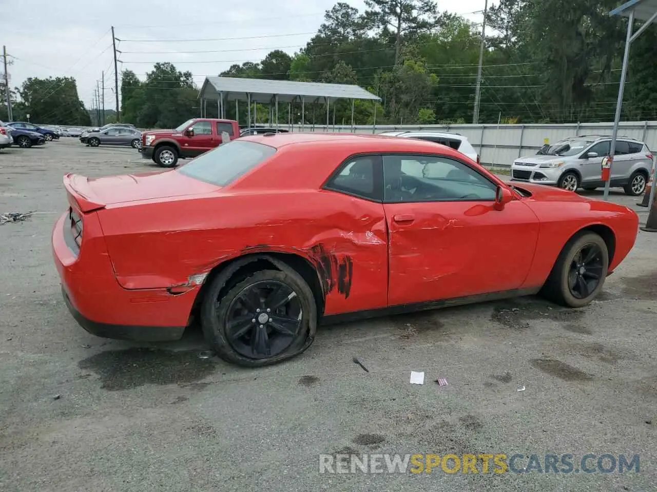 3 Photograph of a damaged car 2C3CDZAG5MH536286 DODGE CHALLENGER 2021