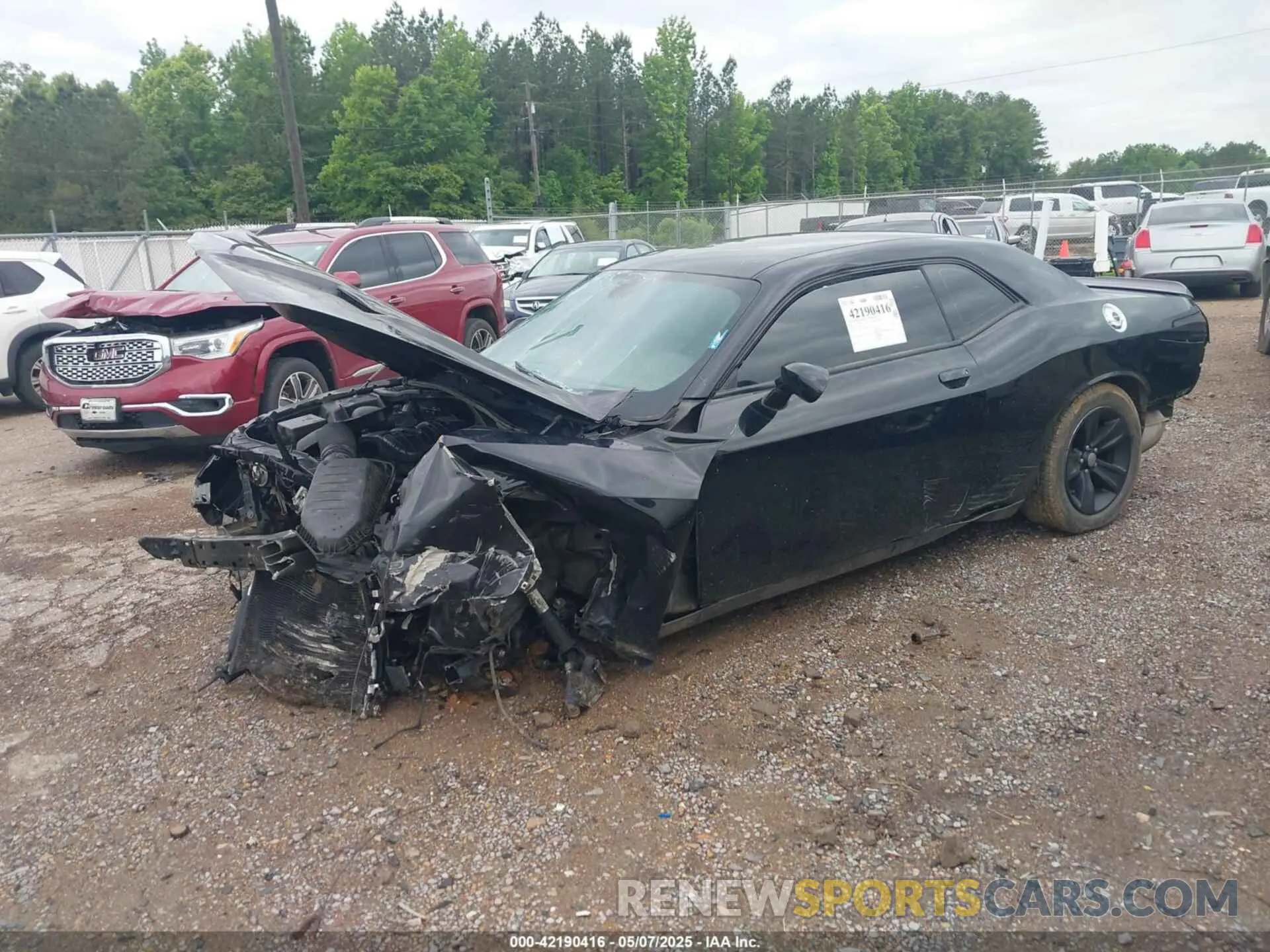 2 Photograph of a damaged car 2C3CDZAG5MH551709 DODGE CHALLENGER 2021