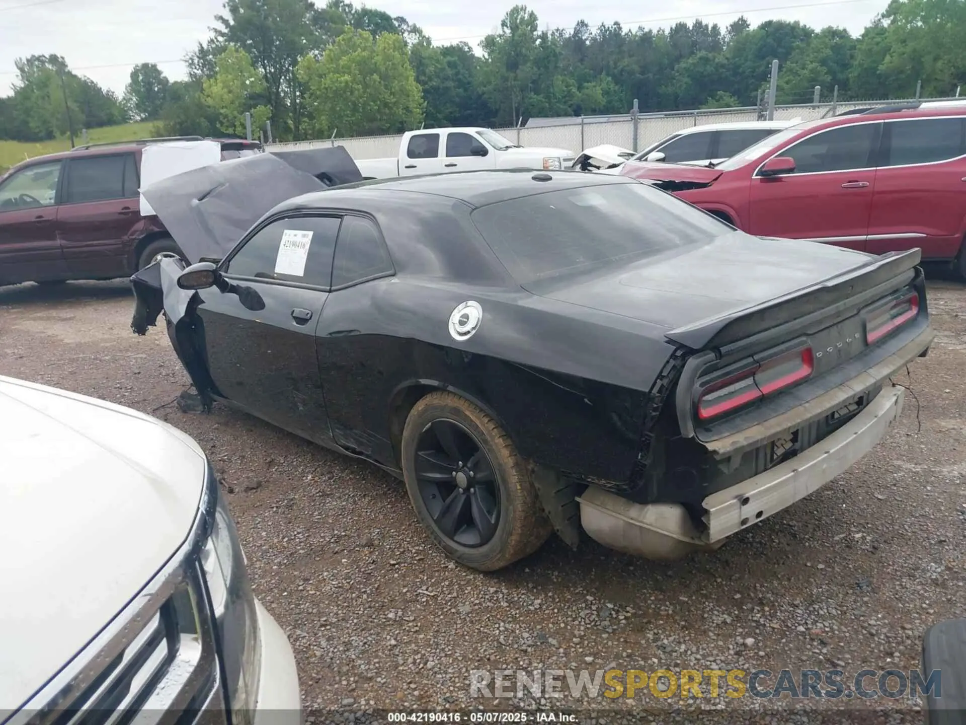 3 Photograph of a damaged car 2C3CDZAG5MH551709 DODGE CHALLENGER 2021
