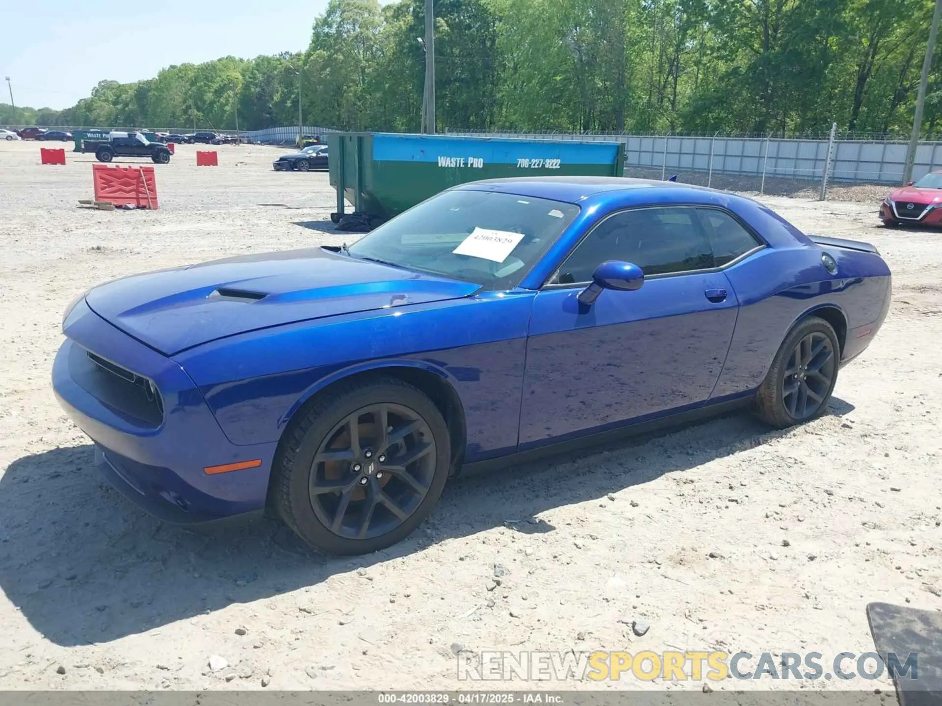 2 Photograph of a damaged car 2C3CDZAG5MH567747 DODGE CHALLENGER 2021