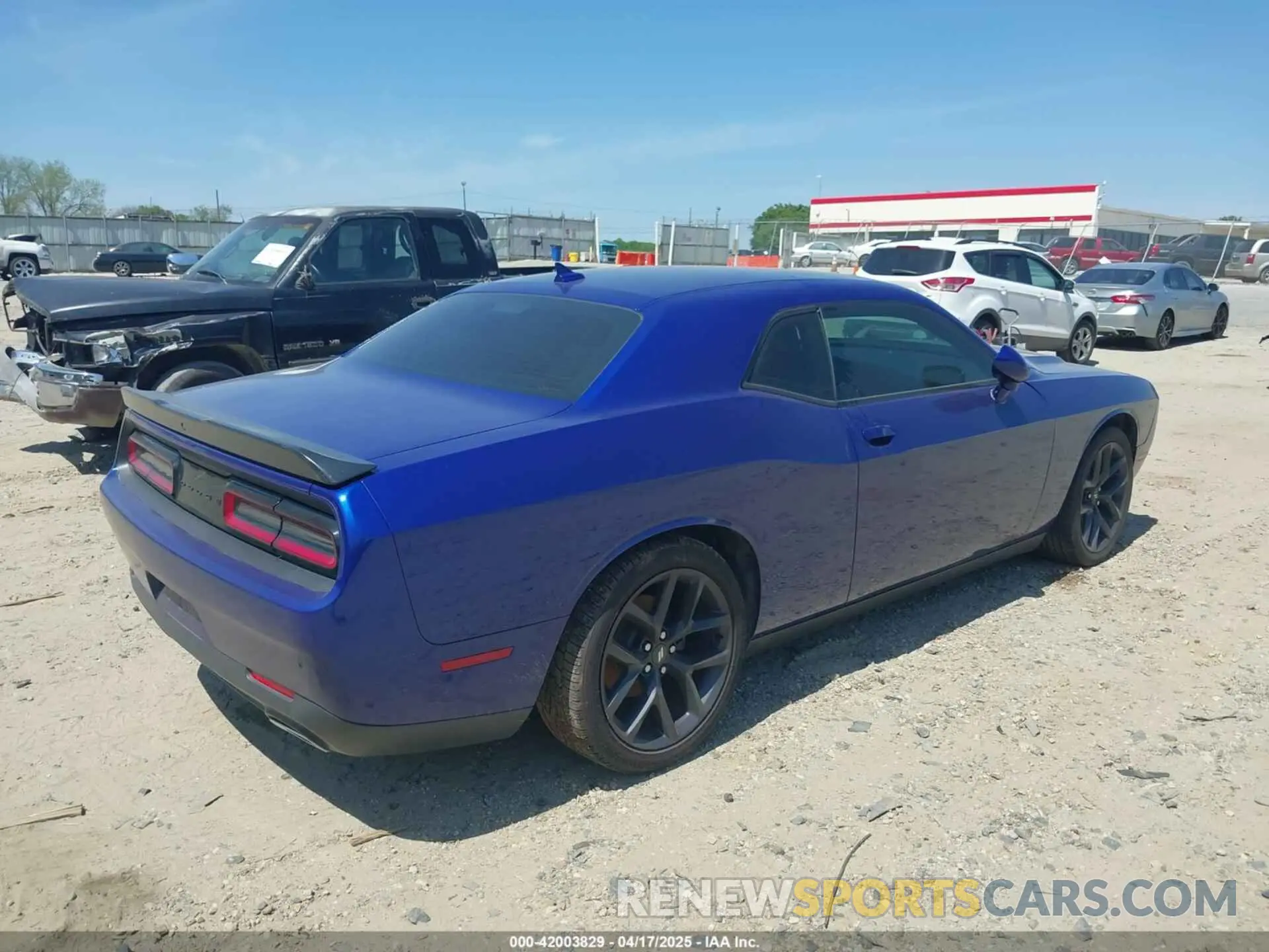 4 Photograph of a damaged car 2C3CDZAG5MH567747 DODGE CHALLENGER 2021