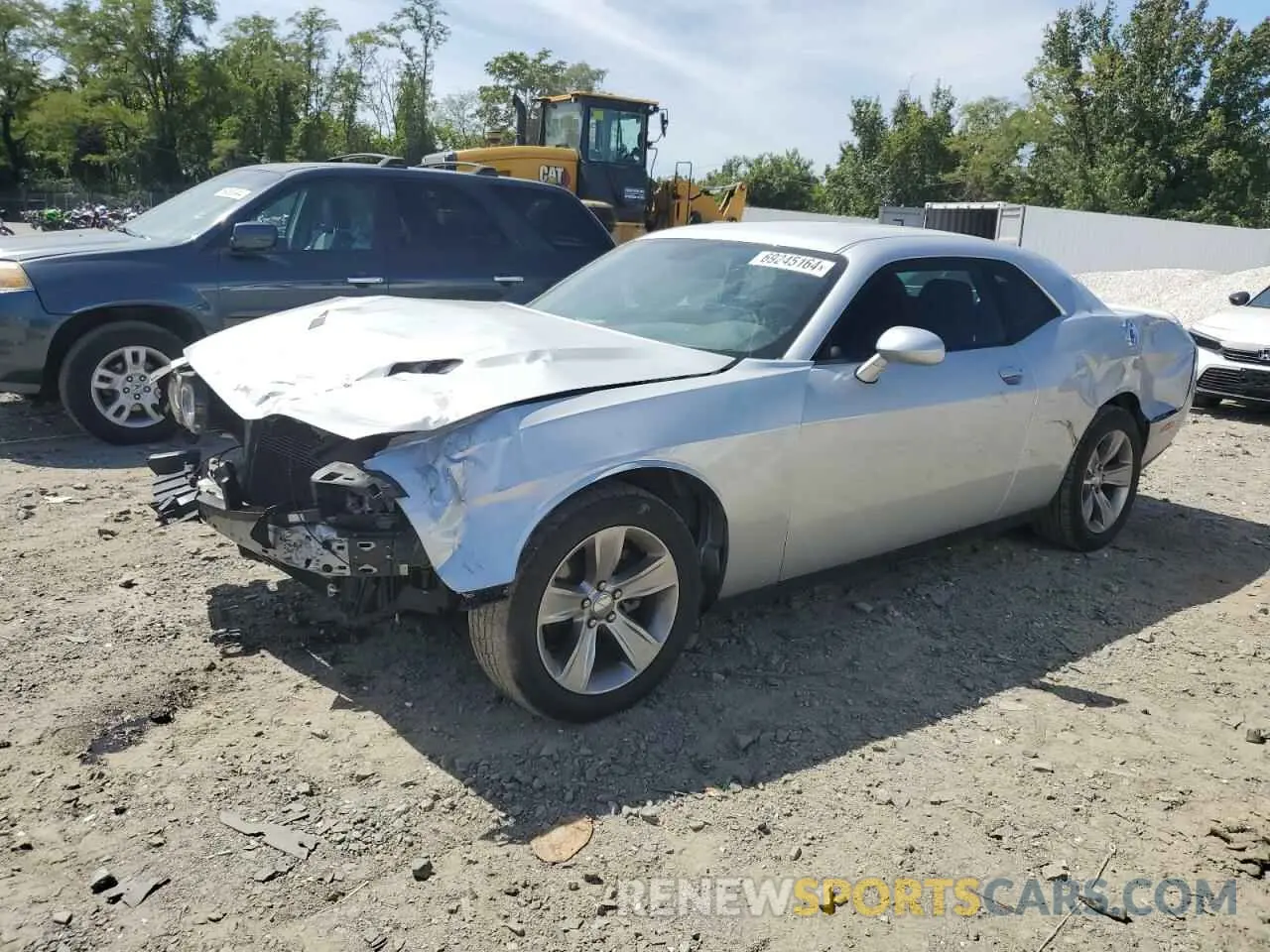 1 Photograph of a damaged car 2C3CDZAG6MH538662 DODGE CHALLENGER 2021