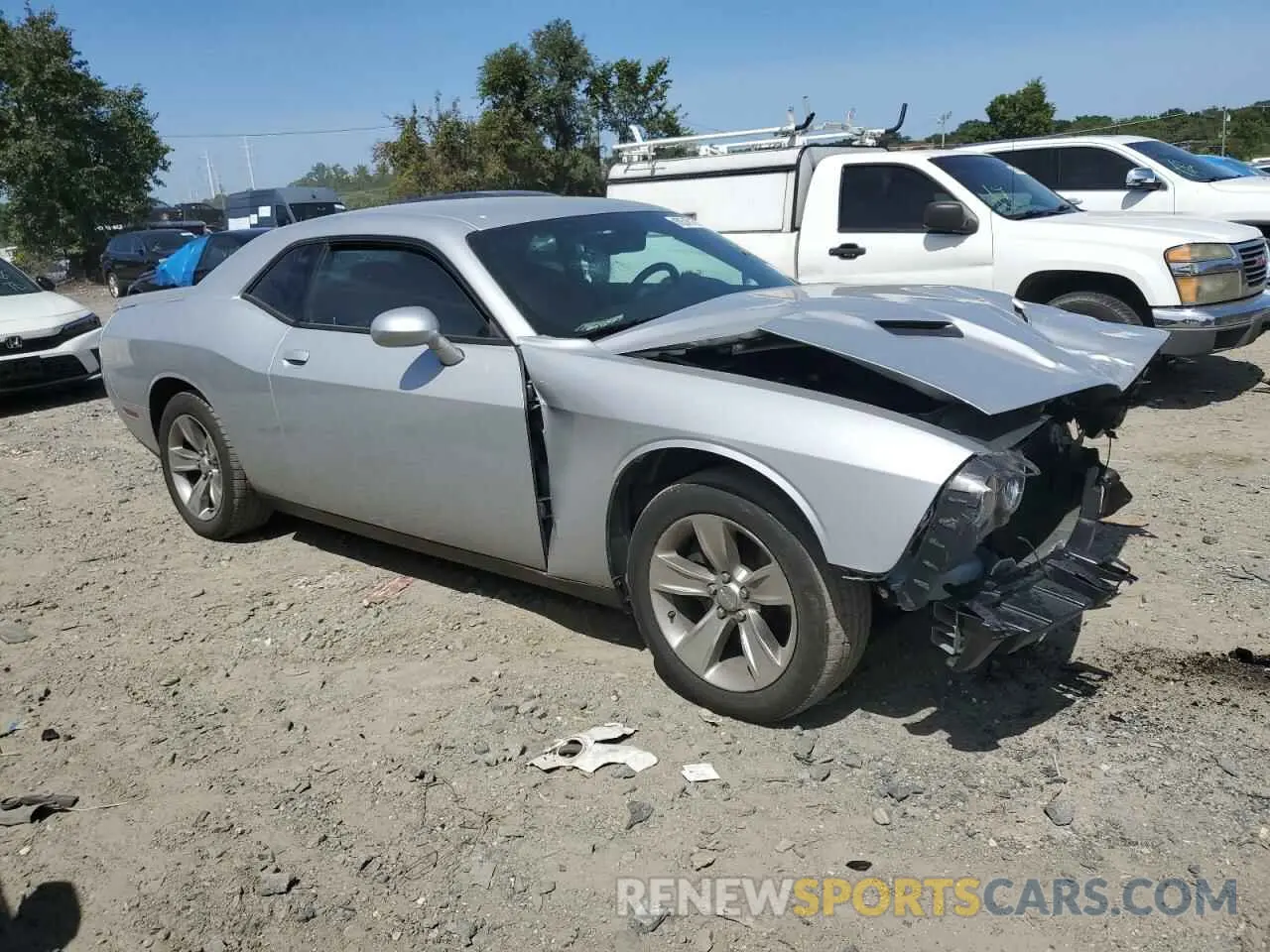 4 Photograph of a damaged car 2C3CDZAG6MH538662 DODGE CHALLENGER 2021