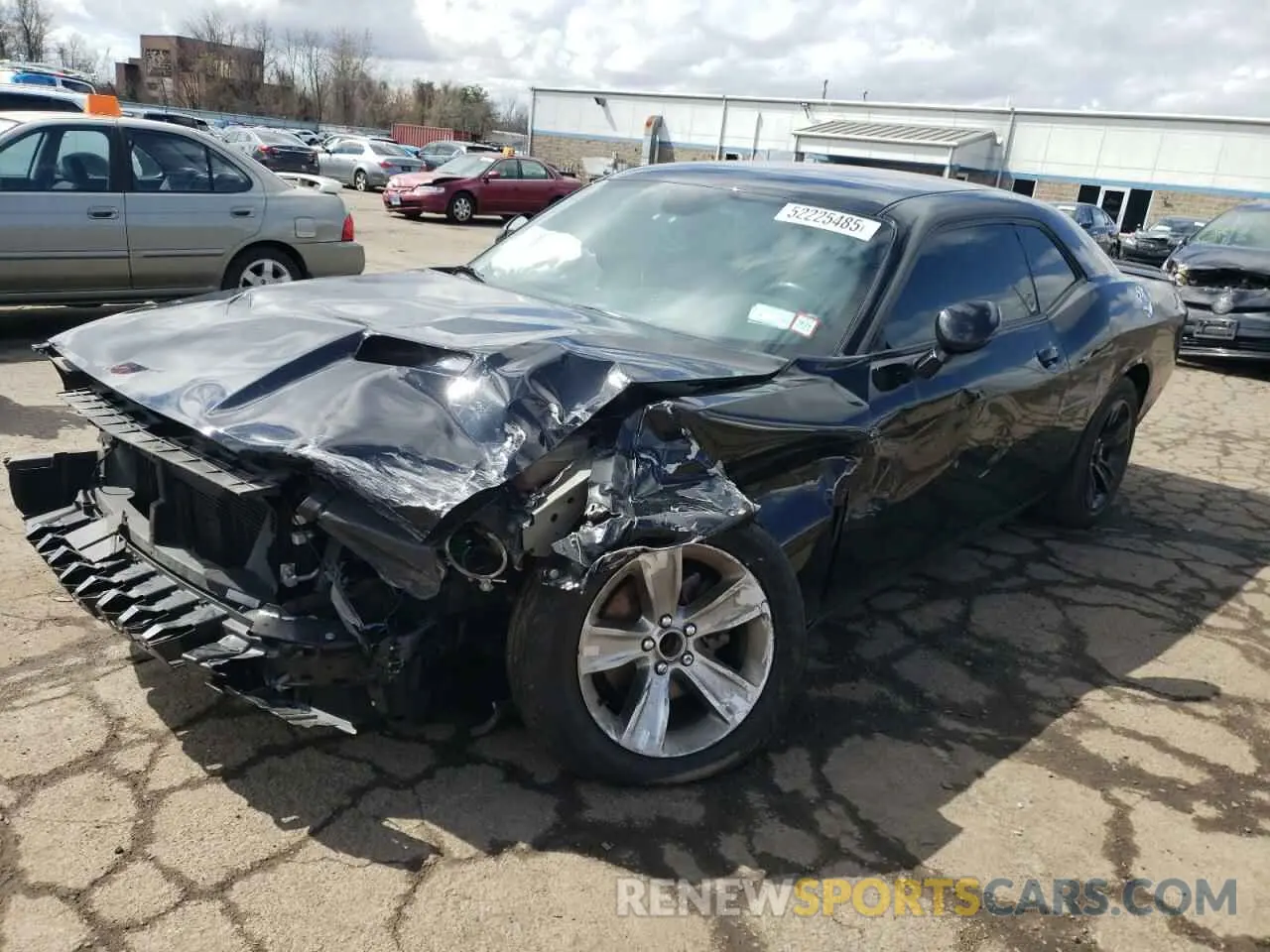 1 Photograph of a damaged car 2C3CDZAG6MH542453 DODGE CHALLENGER 2021