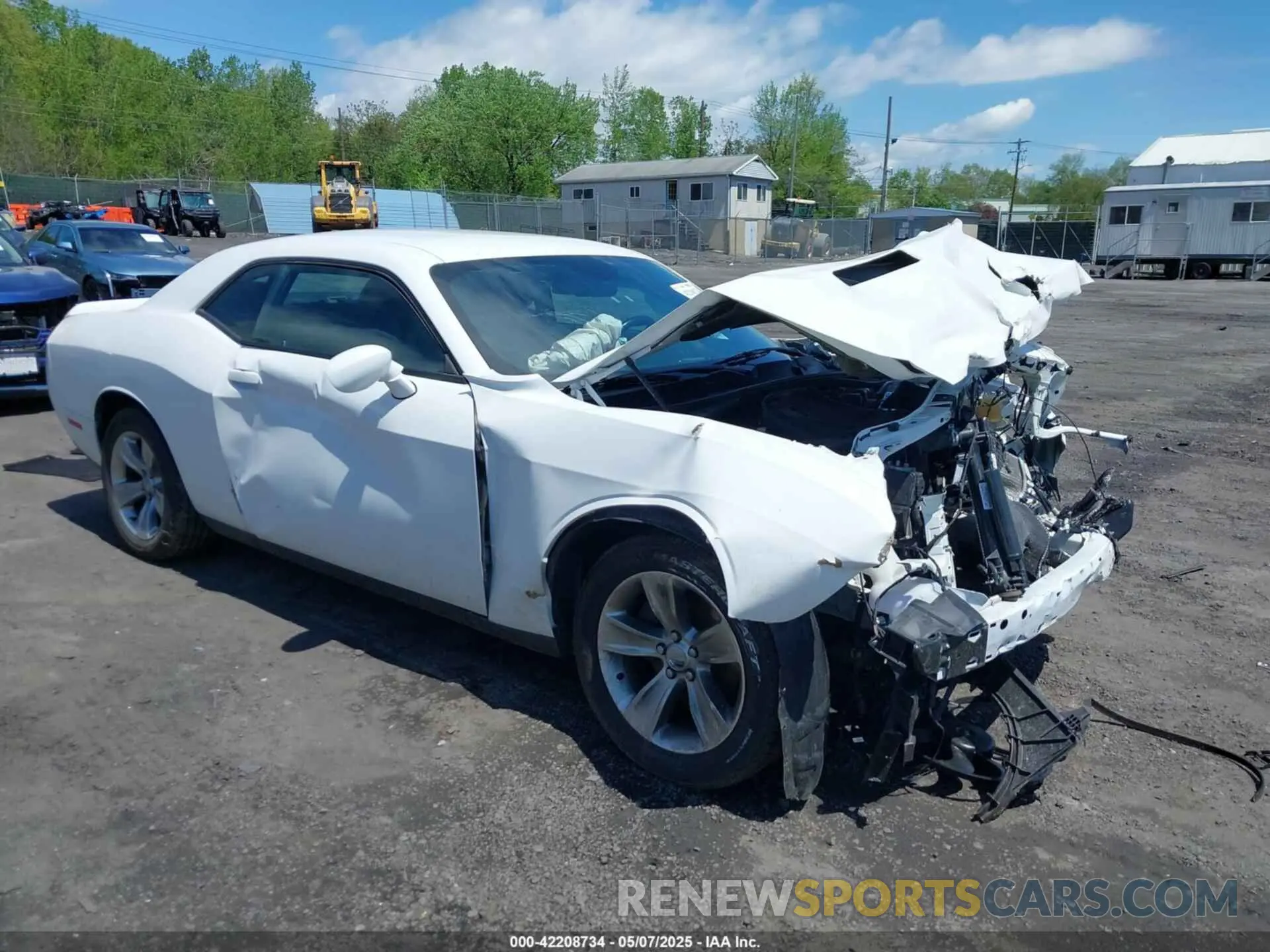 1 Photograph of a damaged car 2C3CDZAG6MH547135 DODGE CHALLENGER 2021