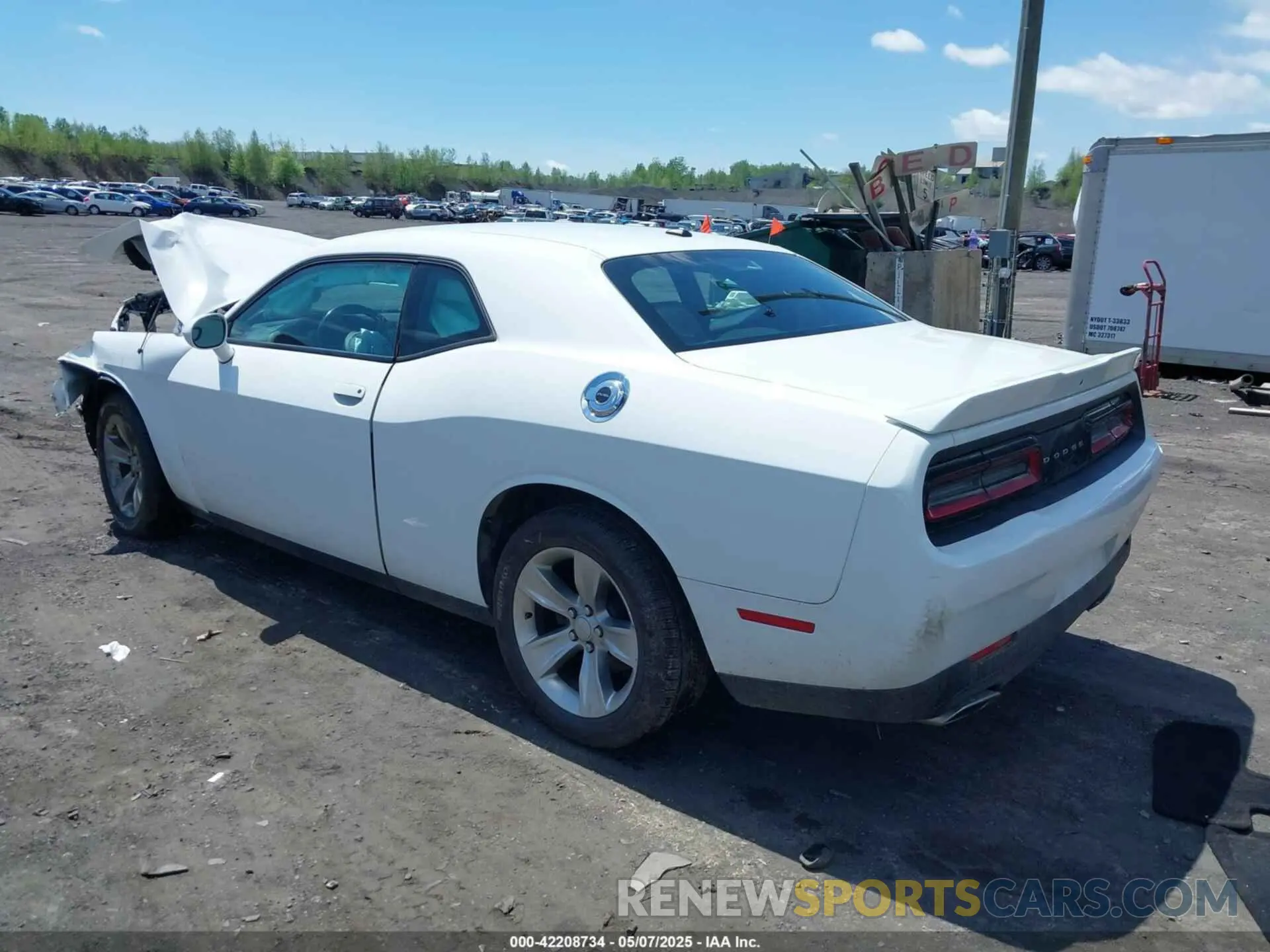 3 Photograph of a damaged car 2C3CDZAG6MH547135 DODGE CHALLENGER 2021