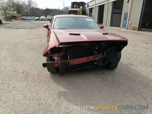 10 Photograph of a damaged car 2C3CDZAG6MH560581 DODGE CHALLENGER 2021