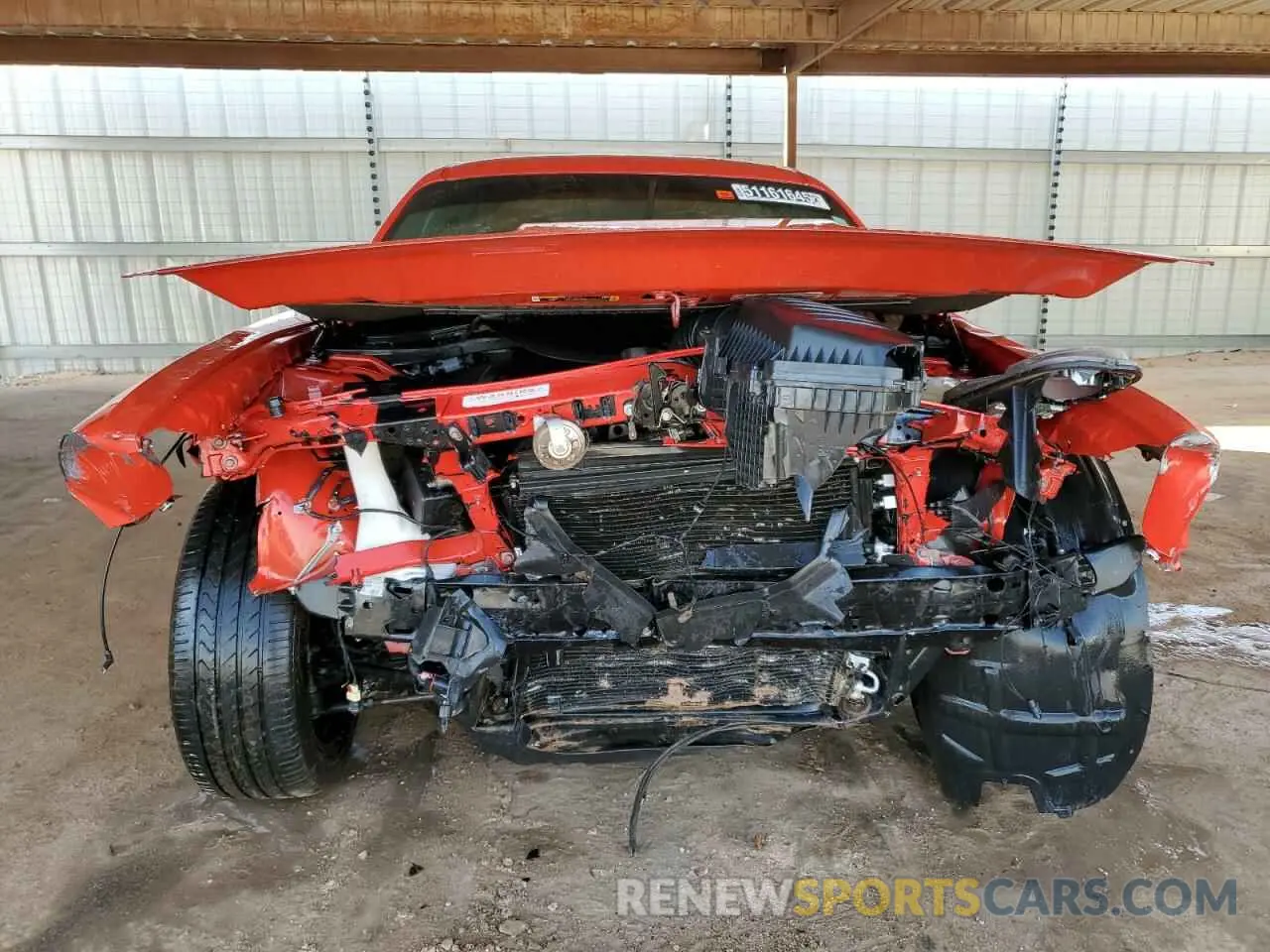 5 Photograph of a damaged car 2C3CDZAG6MH586632 DODGE CHALLENGER 2021