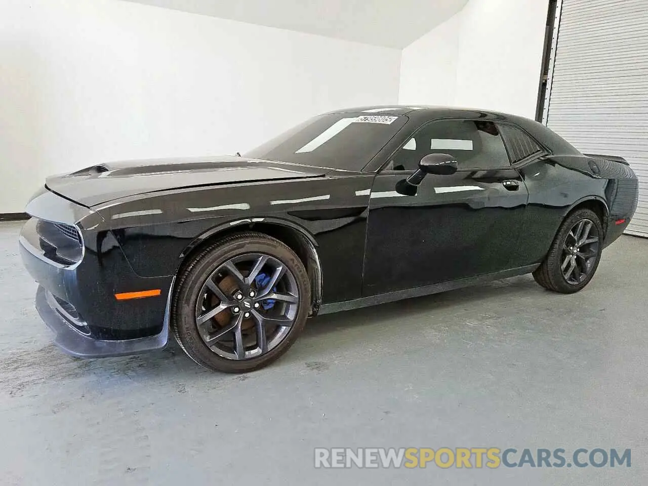 1 Photograph of a damaged car 2C3CDZAG6MH600285 DODGE CHALLENGER 2021