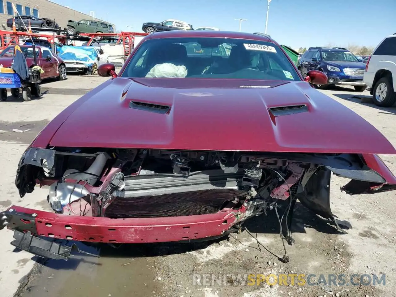 5 Photograph of a damaged car 2C3CDZAG7MH510059 DODGE CHALLENGER 2021
