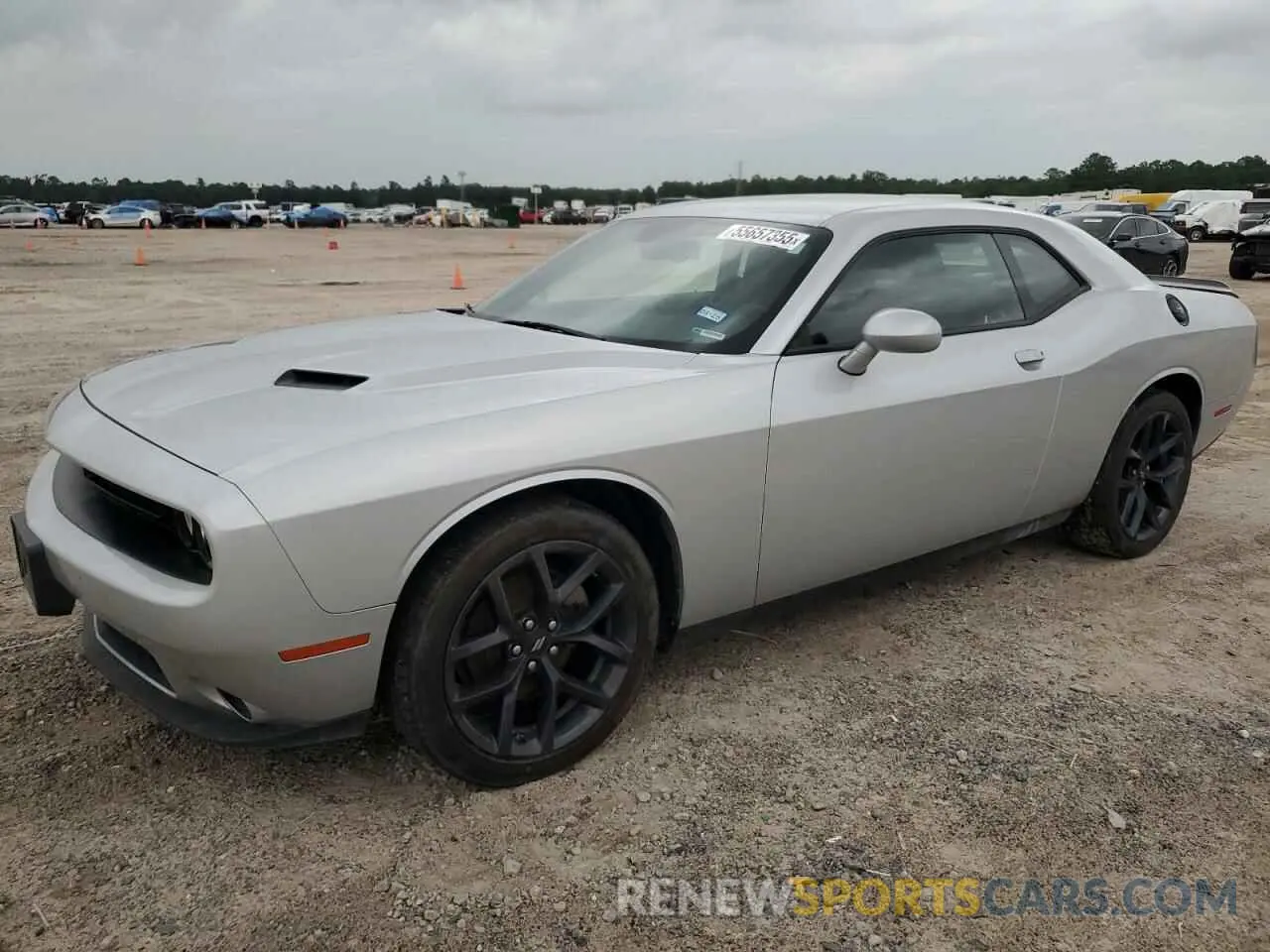 1 Photograph of a damaged car 2C3CDZAG7MH573162 DODGE CHALLENGER 2021