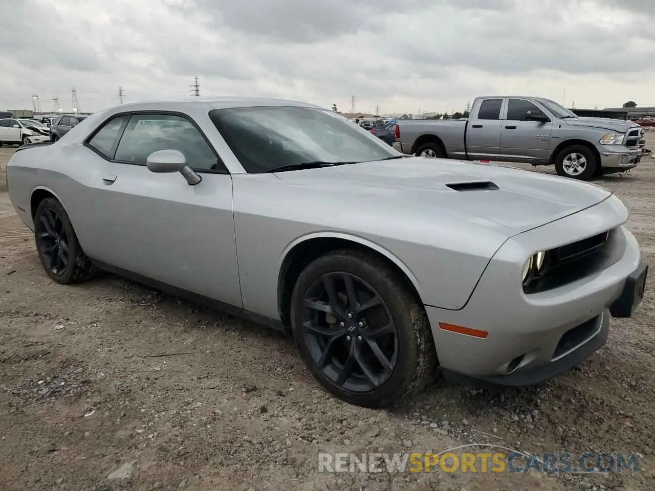 4 Photograph of a damaged car 2C3CDZAG7MH573162 DODGE CHALLENGER 2021