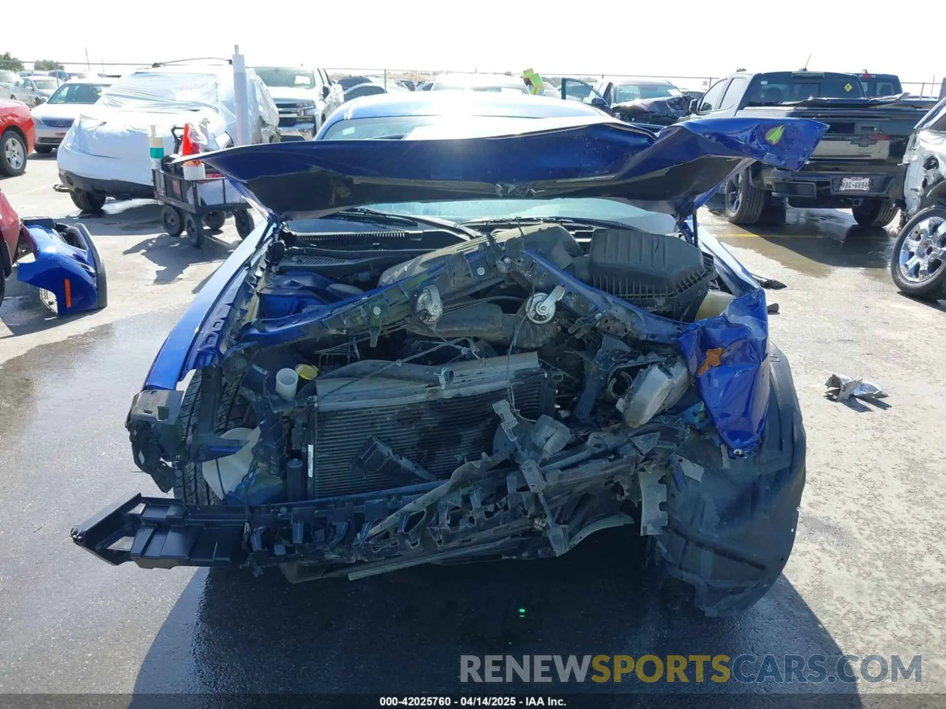 13 Photograph of a damaged car 2C3CDZAG7MH577261 DODGE CHALLENGER 2021