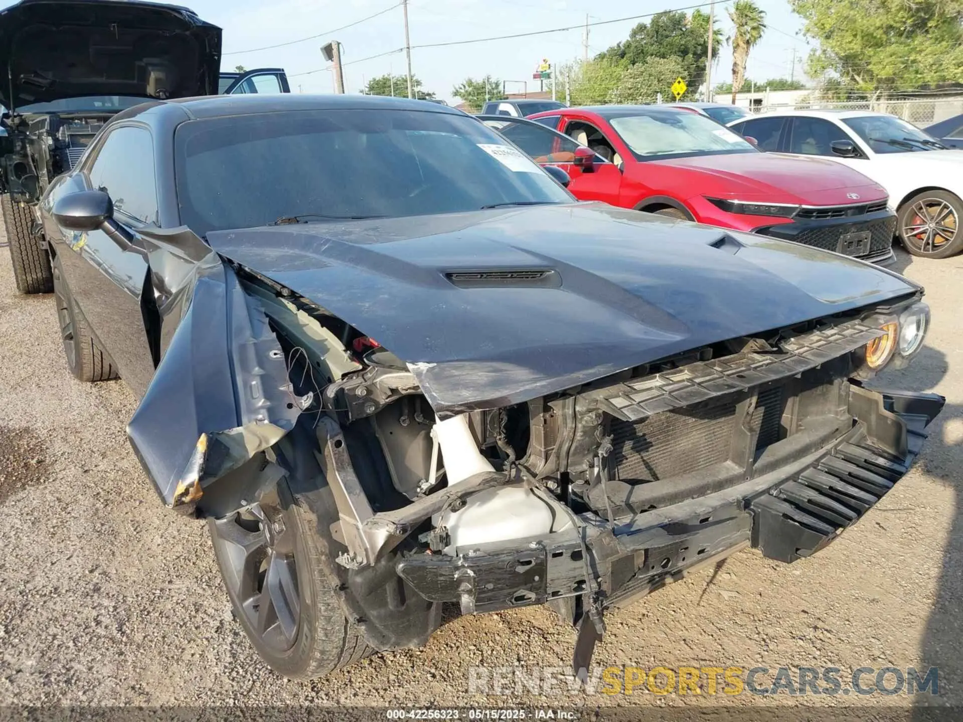 1 Photograph of a damaged car 2C3CDZAG8MH501578 DODGE CHALLENGER 2021