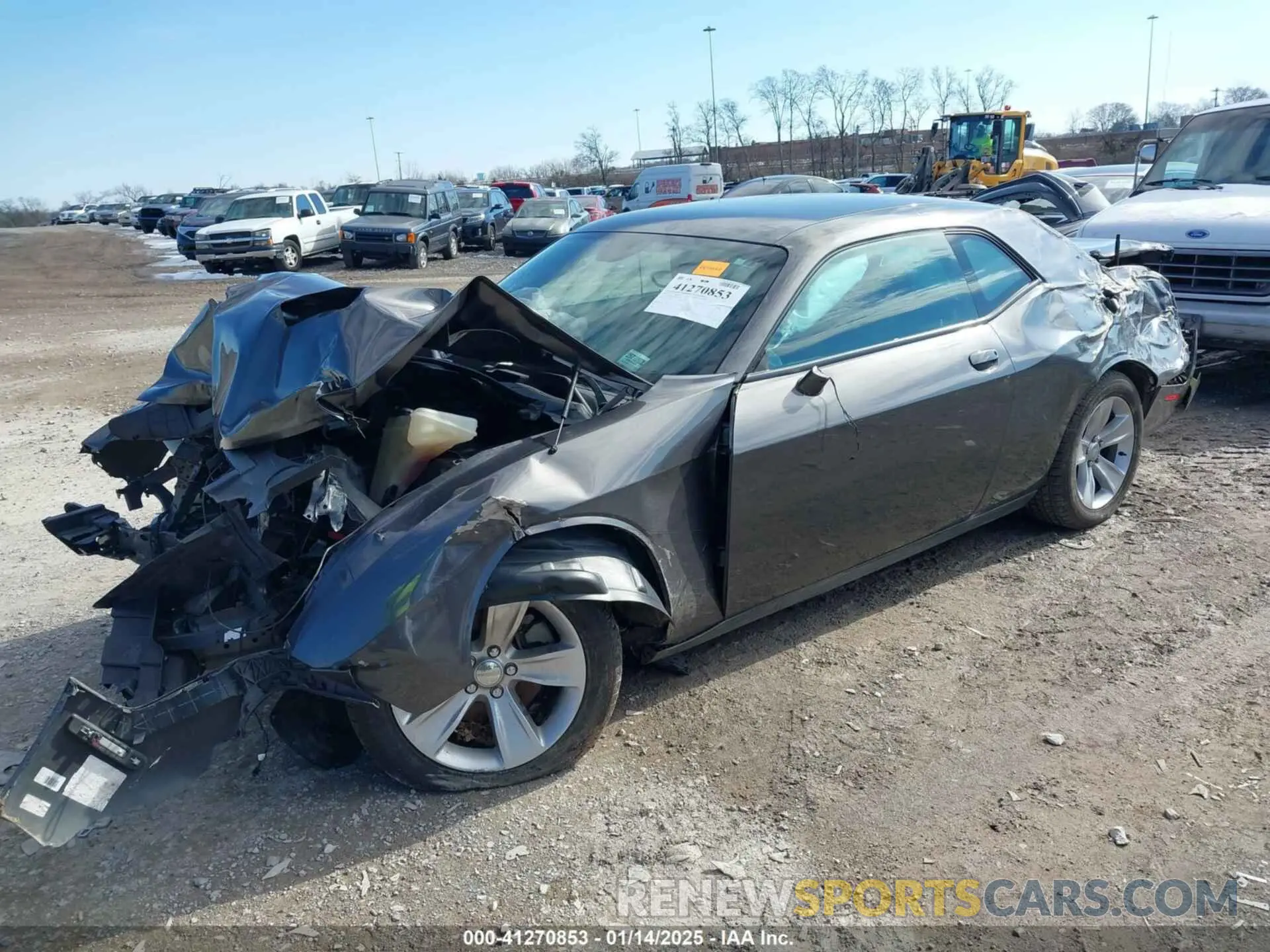 2 Photograph of a damaged car 2C3CDZAG8MH627049 DODGE CHALLENGER 2021
