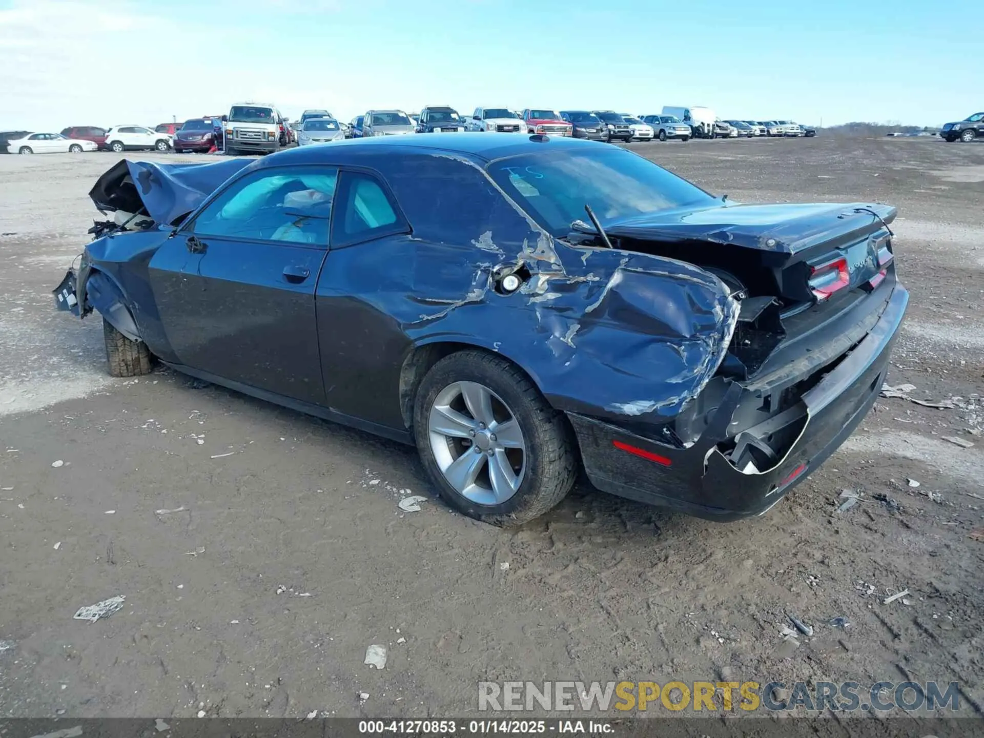 3 Photograph of a damaged car 2C3CDZAG8MH627049 DODGE CHALLENGER 2021