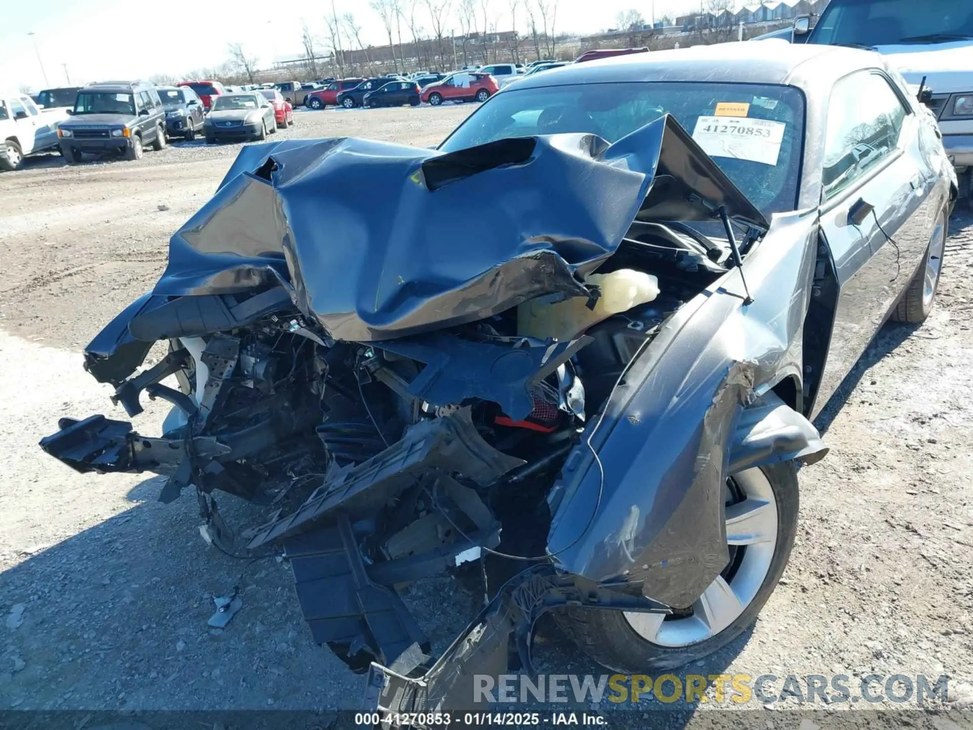 6 Photograph of a damaged car 2C3CDZAG8MH627049 DODGE CHALLENGER 2021
