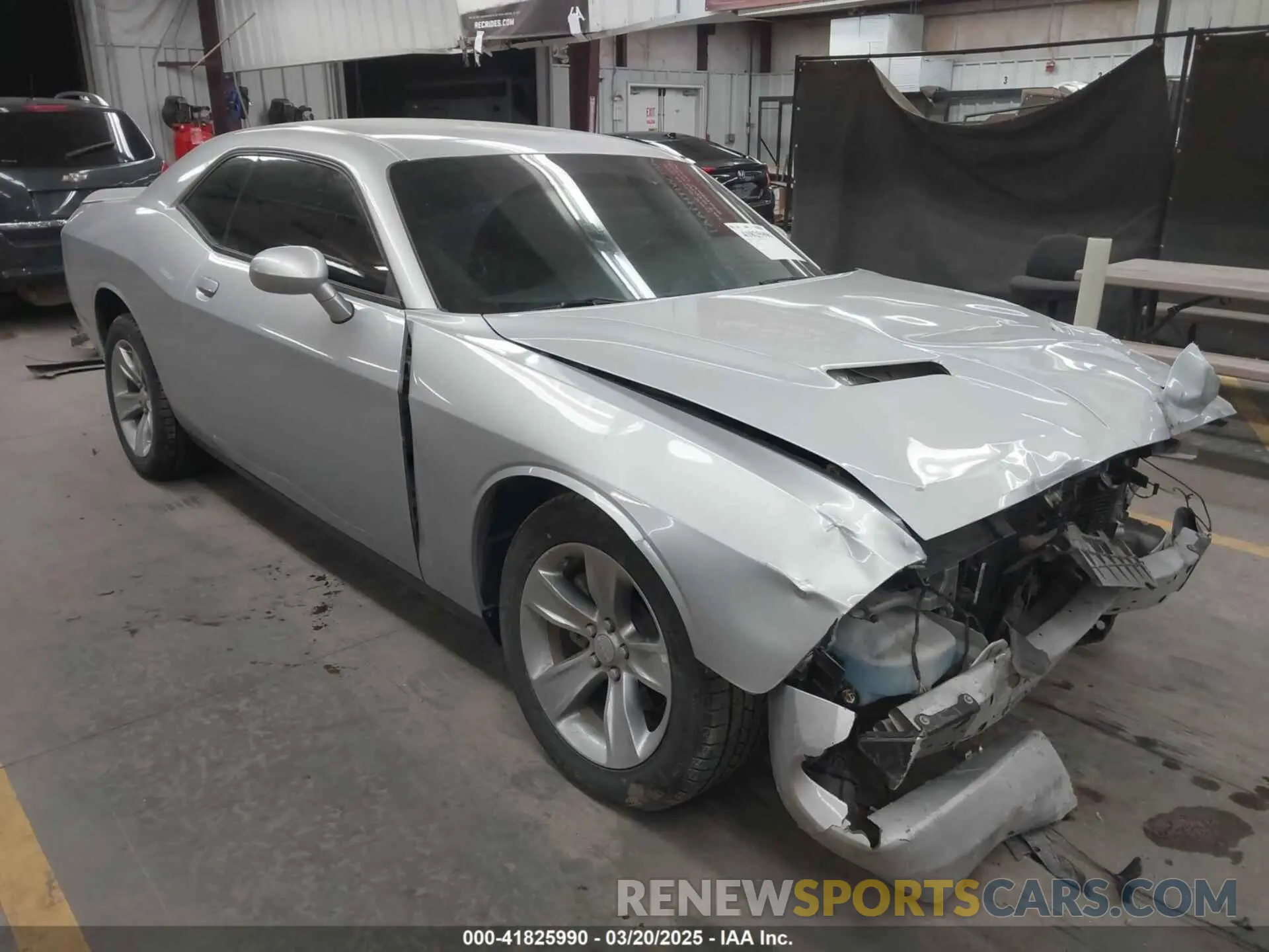 1 Photograph of a damaged car 2C3CDZAG8MH630713 DODGE CHALLENGER 2021