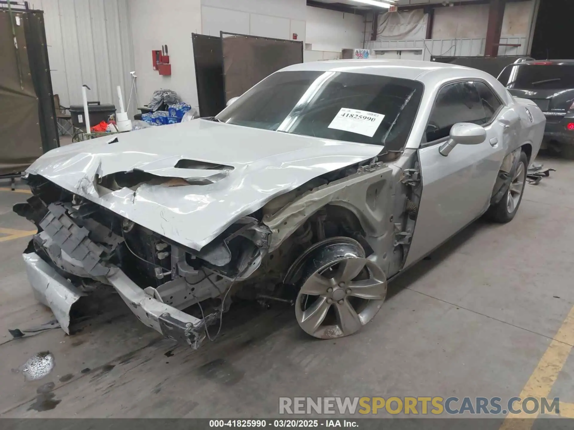 2 Photograph of a damaged car 2C3CDZAG8MH630713 DODGE CHALLENGER 2021
