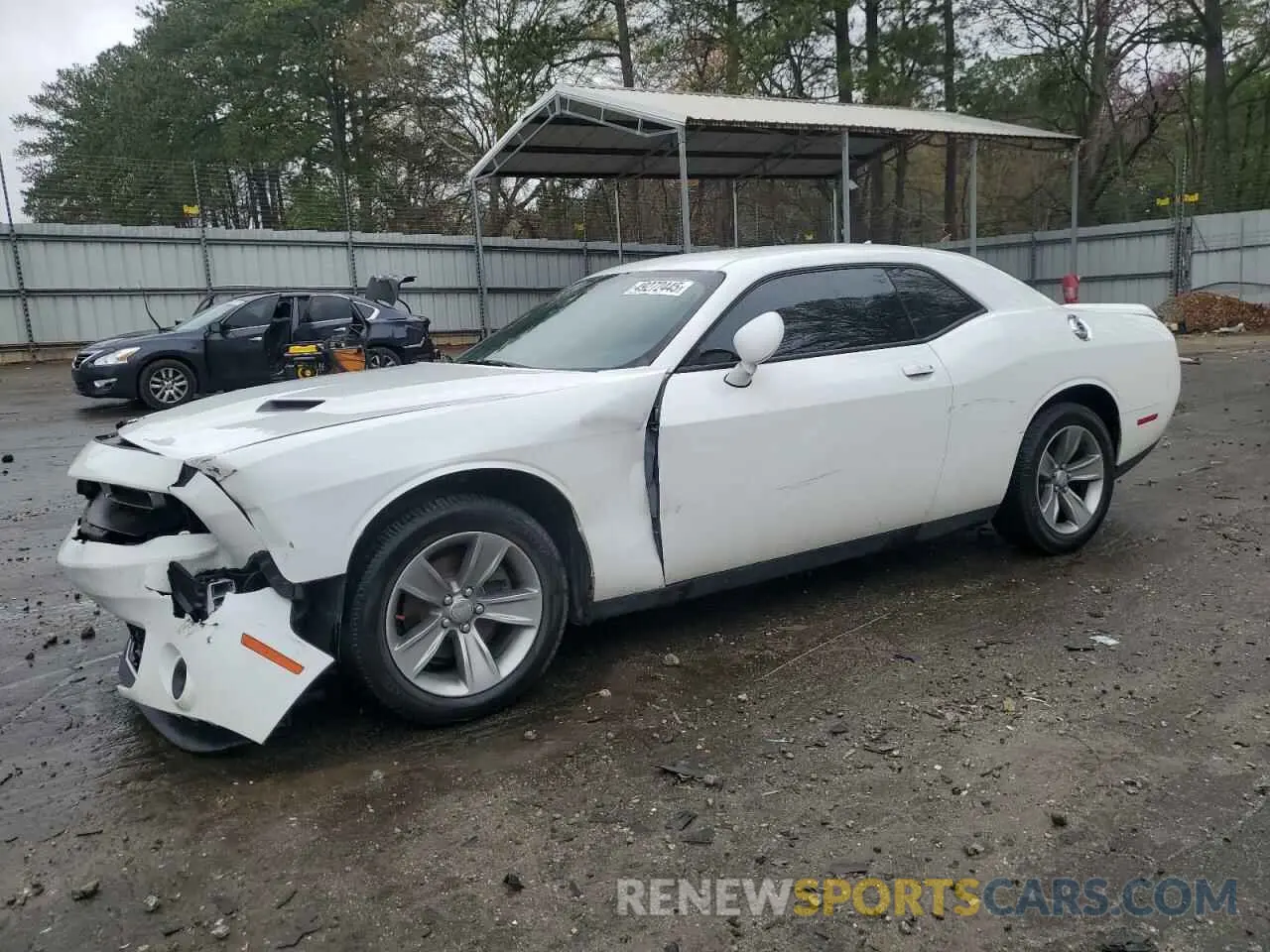 1 Photograph of a damaged car 2C3CDZAG9MH517529 DODGE CHALLENGER 2021